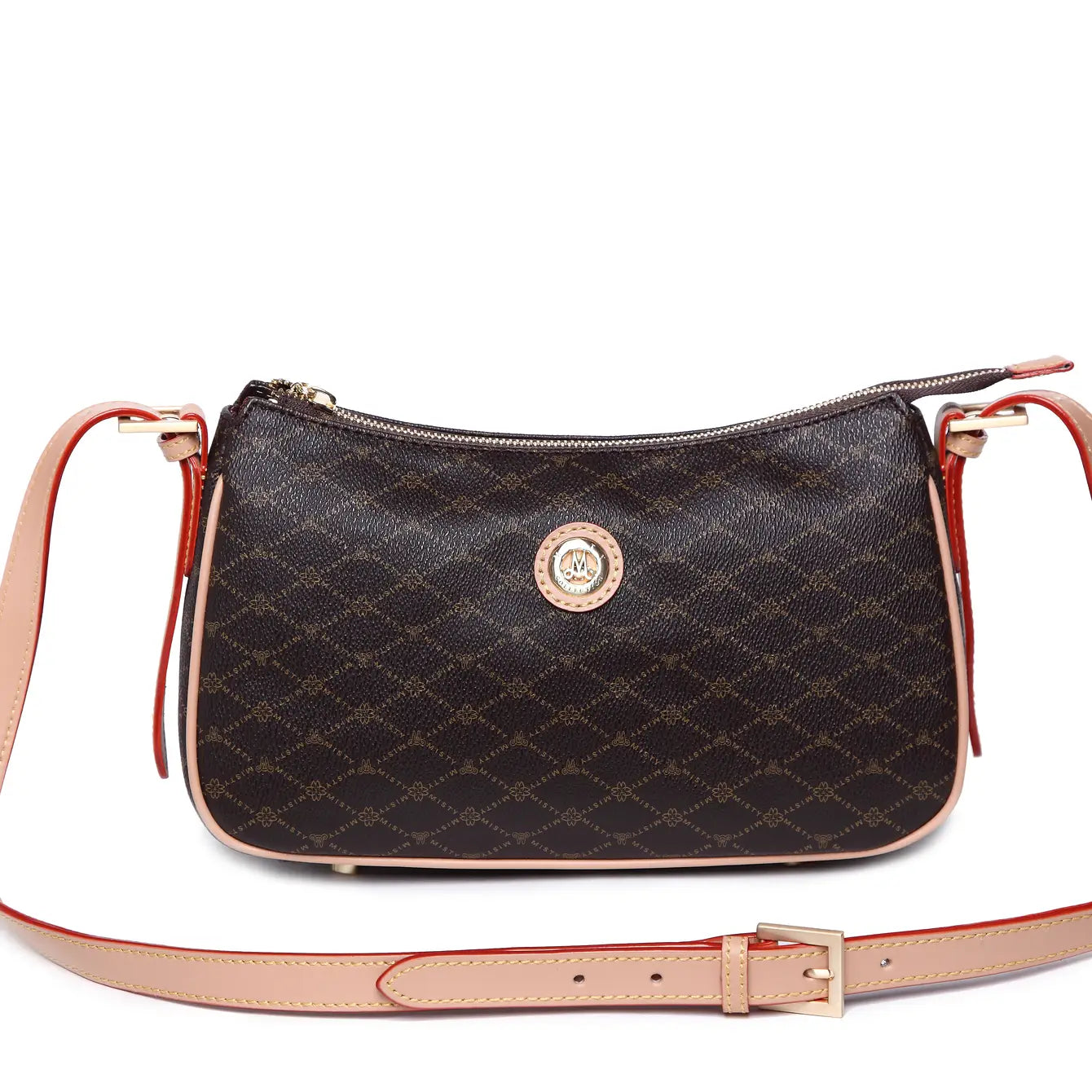 Misty Jazz Moderne  Genuine Leather Handbag  [Made in Italy]