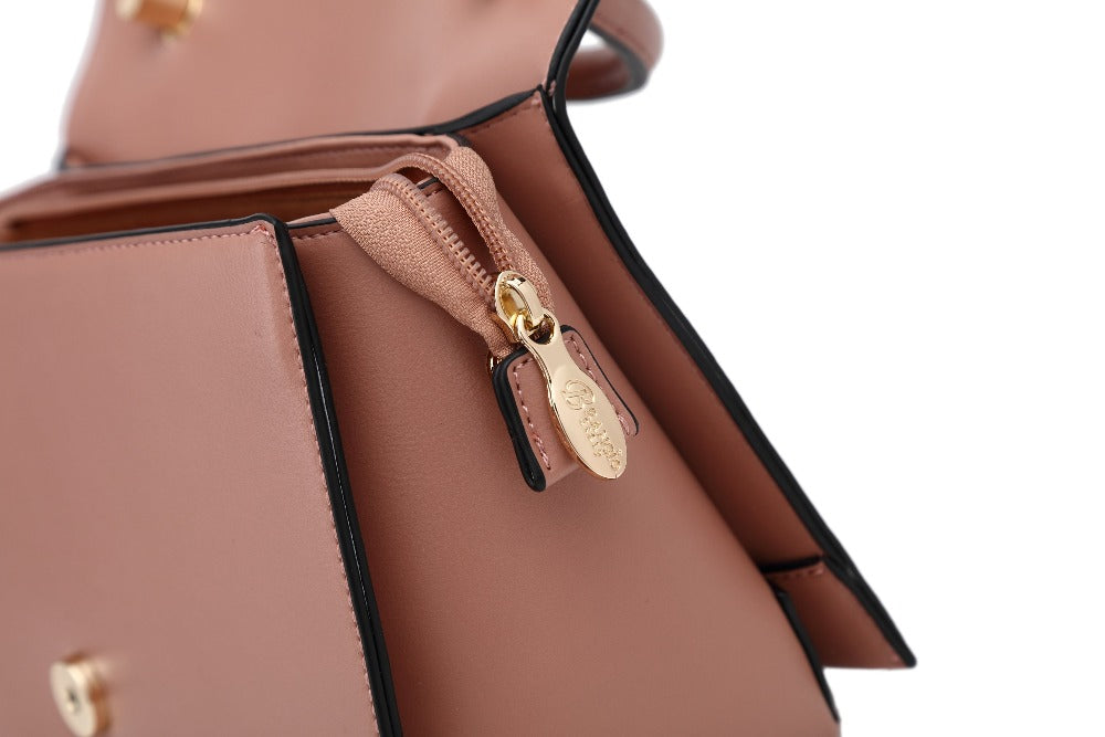 Brangio Italy Floral Top Handle Crossbody Bag for Women -  Designer Handbag