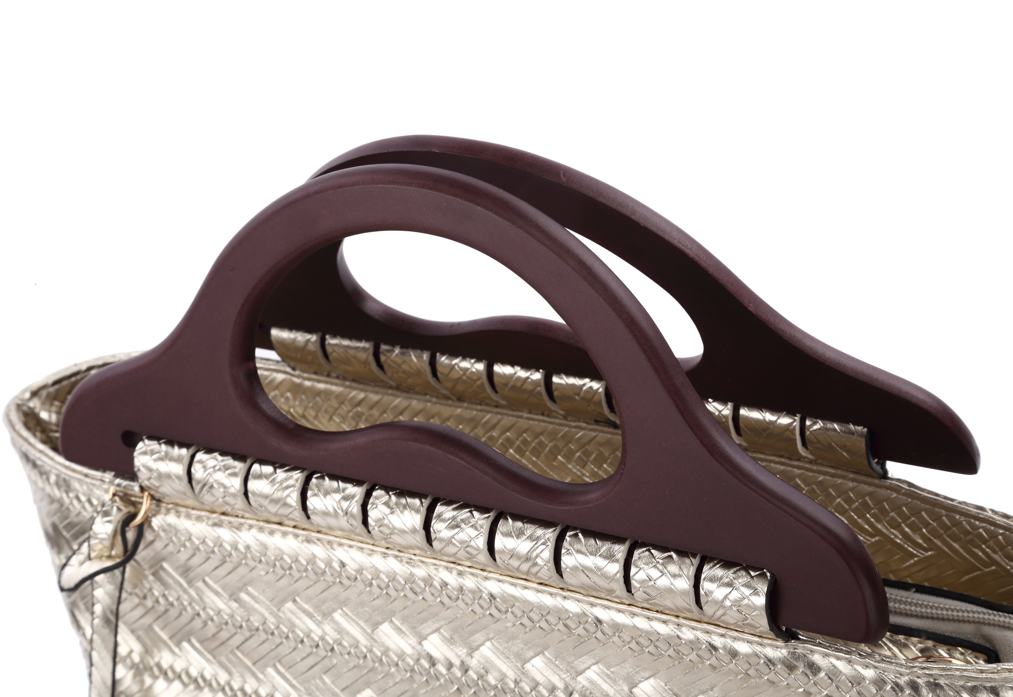 Originally Designed Handmade Woven Straw Tote Bag, Silver Top Handle Beach Purse, Summer Shoulder Handbag for Women