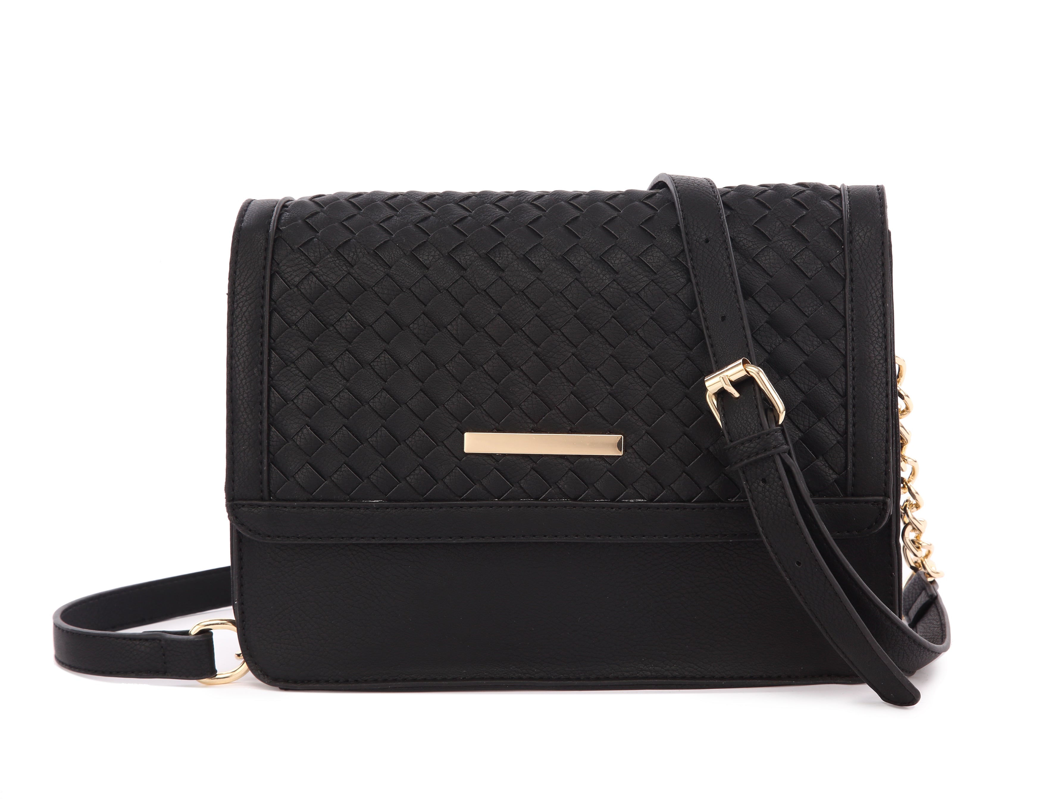 Originally Designed Handmade Woven Crossbody Bag, Vegan Leather Shoulder Purse, Brown Flap Handbag for Women