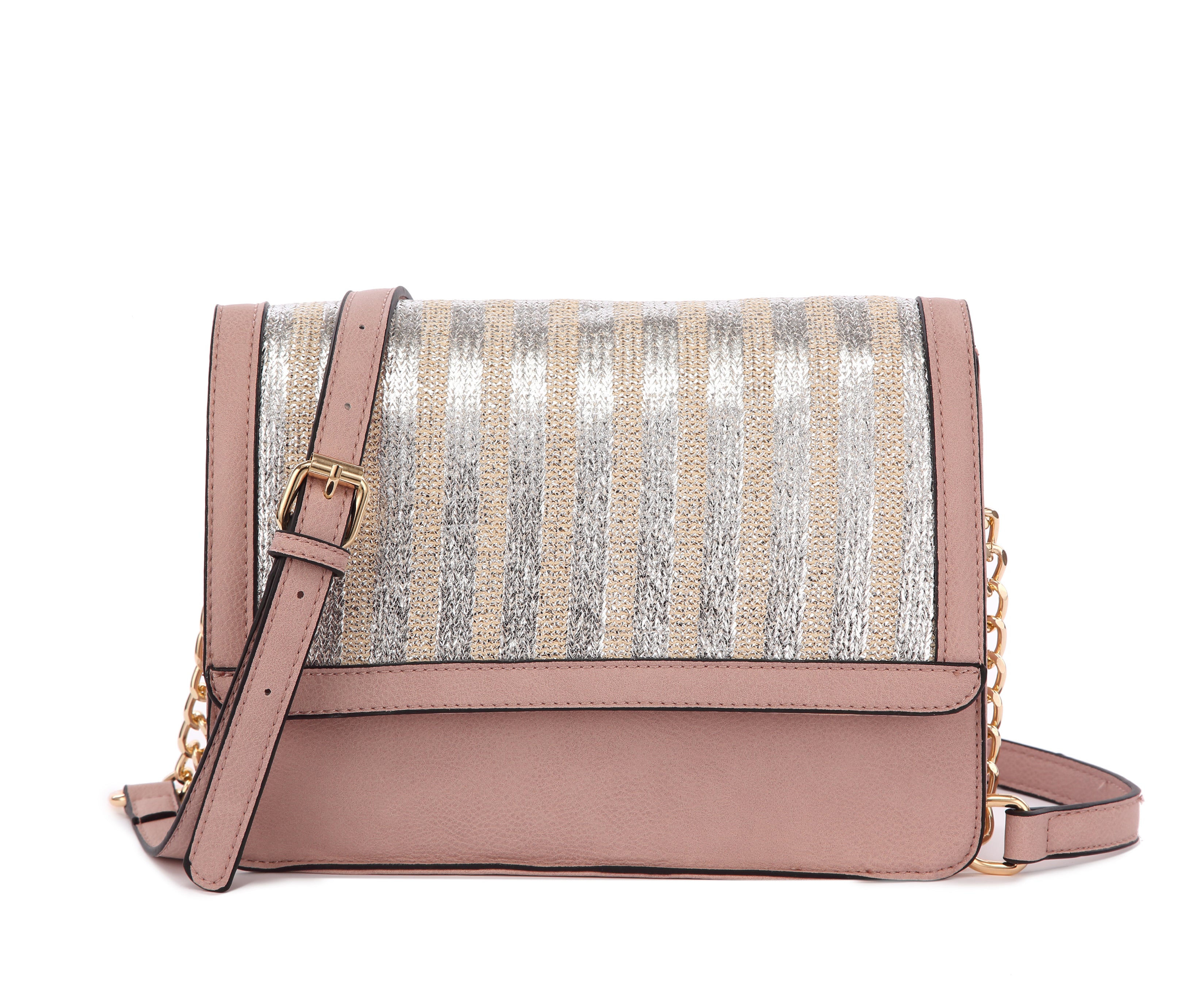 Originally Designed Handmade Striped Crossbody Bag, Black Vegan Leather Shoulder Purse, Woven Flap Handbag for Women  Etsy Description: