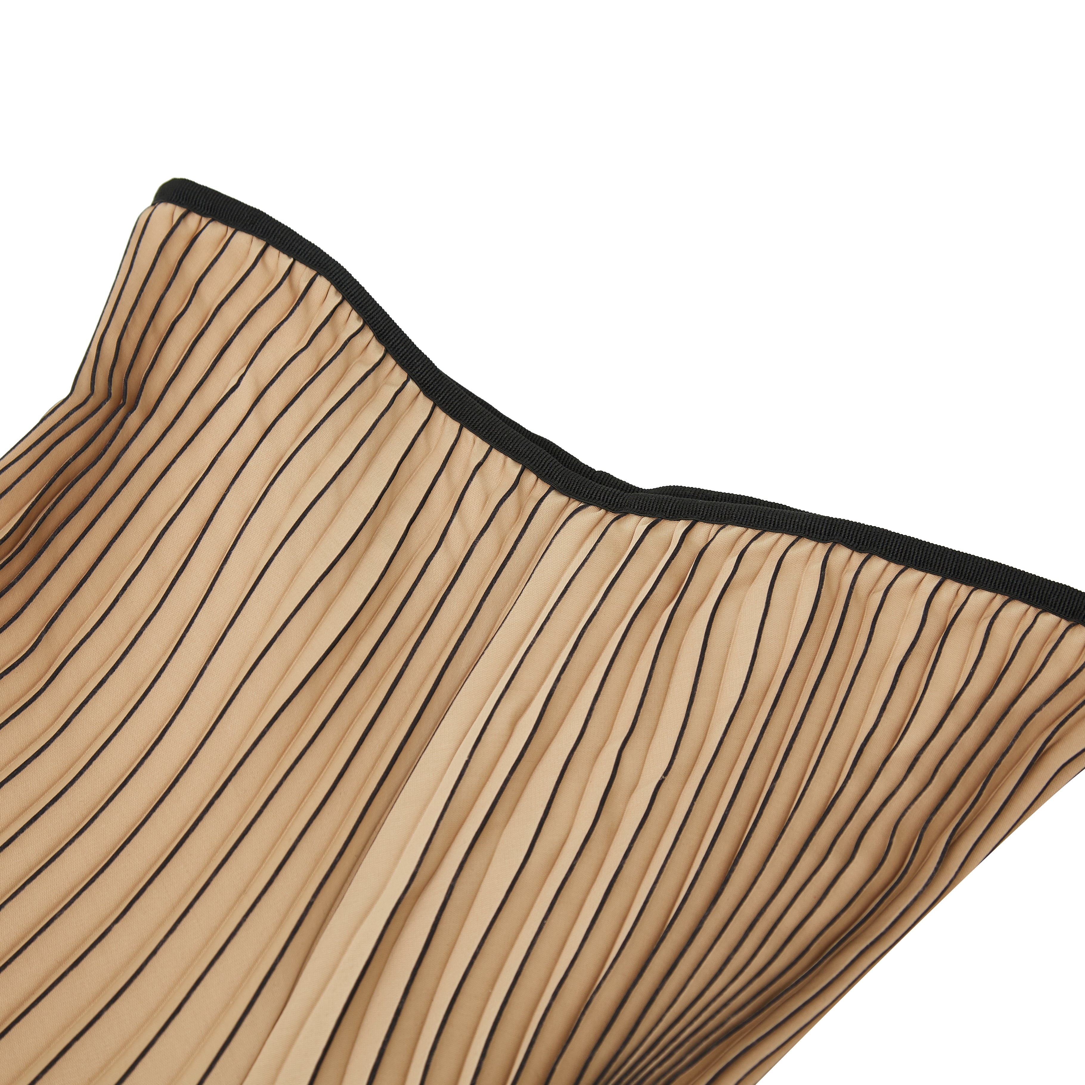 Brangio Italy  Vintage Luxe Pleated Palazzo Pants - Coffee