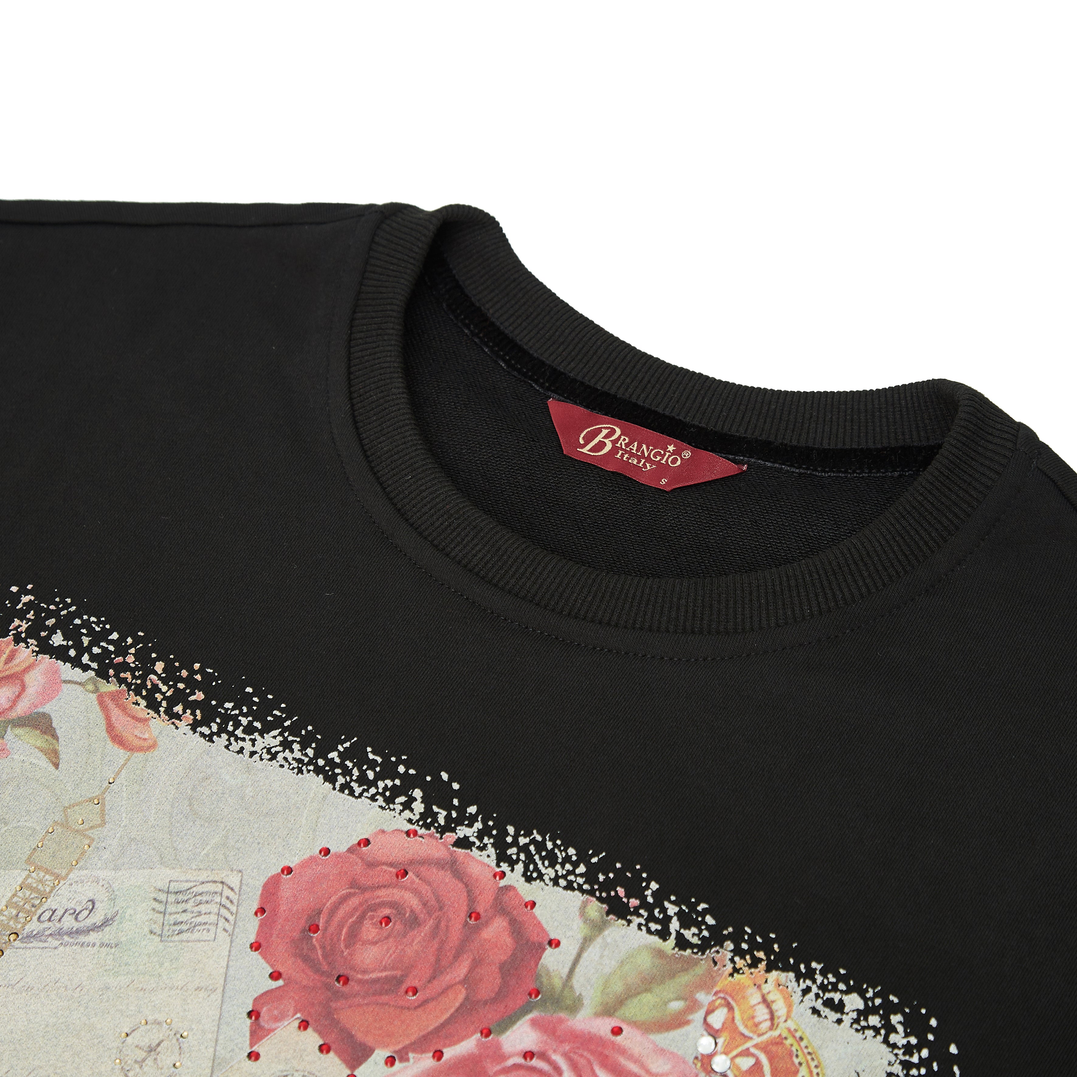 Brangio Parisian Love Lace-Trimmed Tee – Ivory