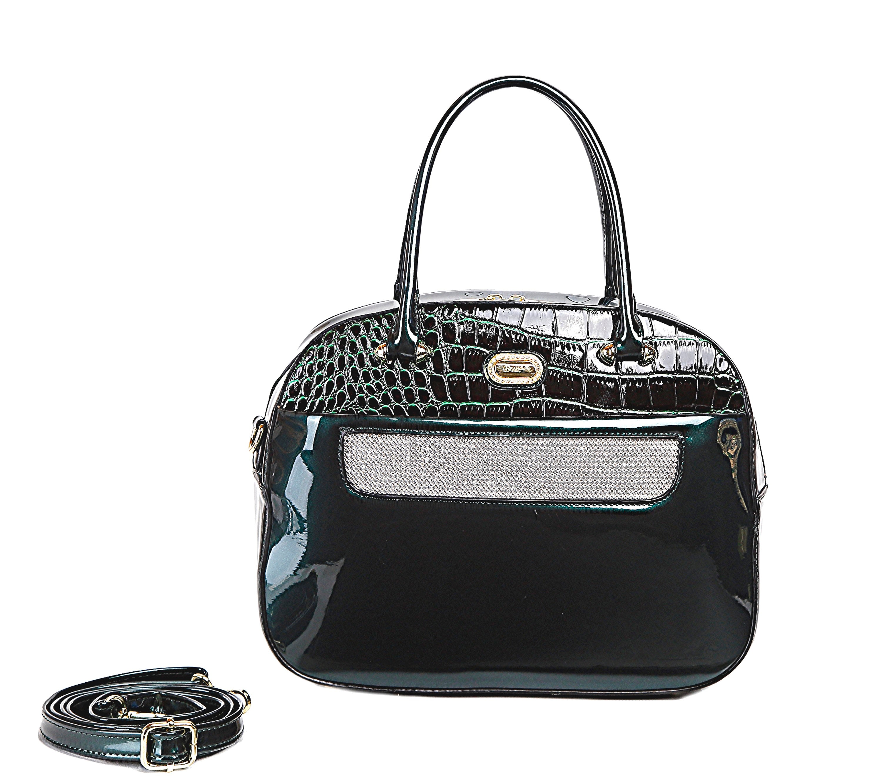 Brangio Italy Luxury Spinner Wheeled Carry-On Luggage+Handbag[2pc]