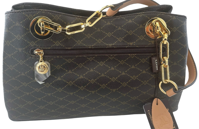 Misty Elegant Misty Milan  Genuine Leather Handbag  [Made in Italy]