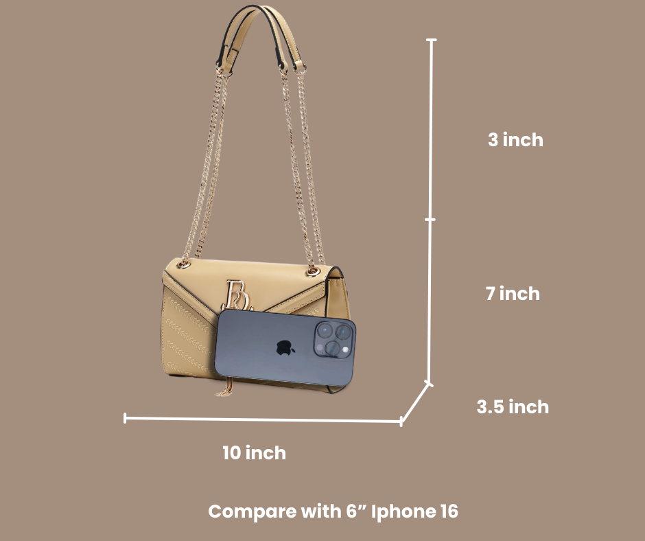 Brangio Italy Designer Envelope Crossbody Purse