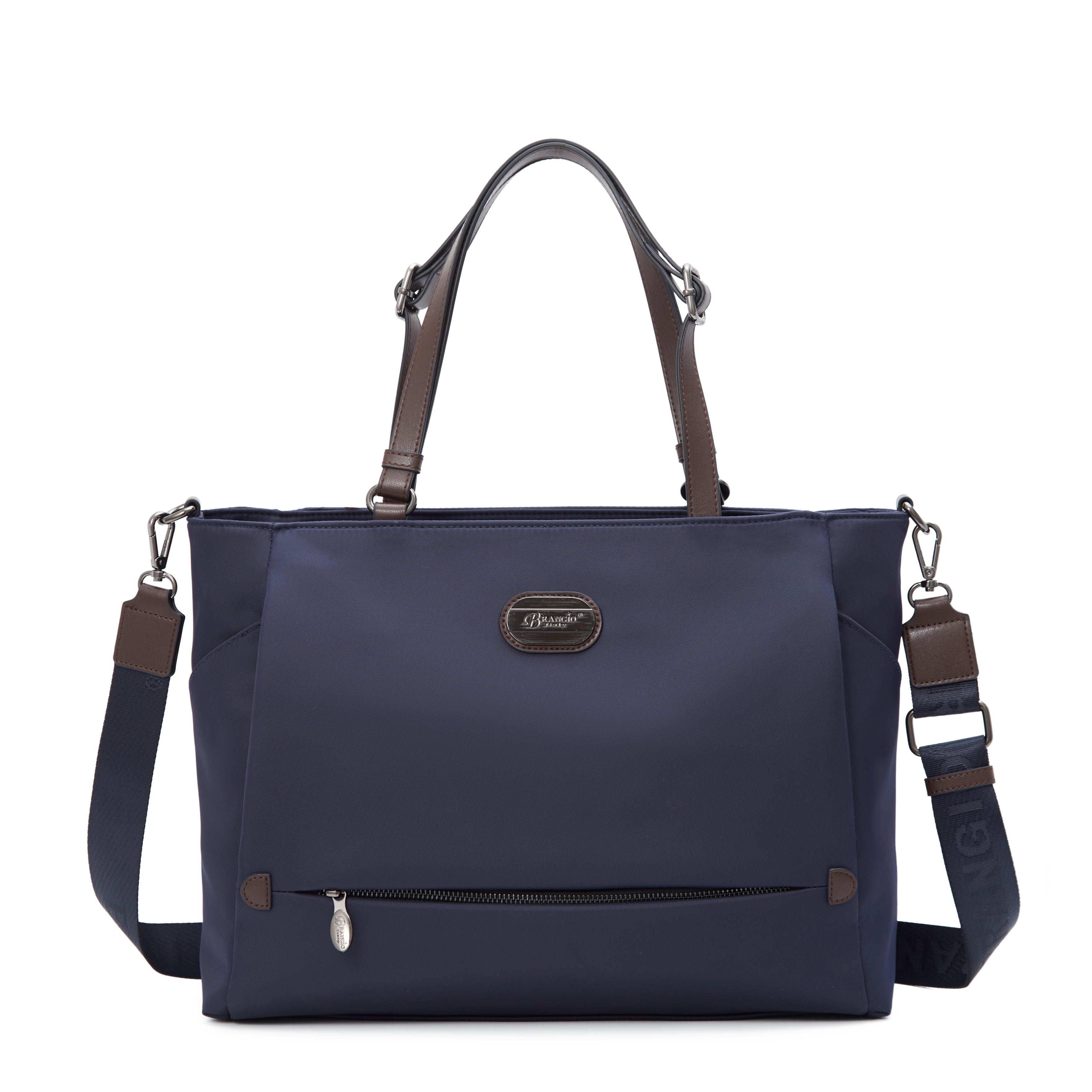 Brangio Italy Lightweight Laptop Tote Bag – Water-Resistant Work Bag