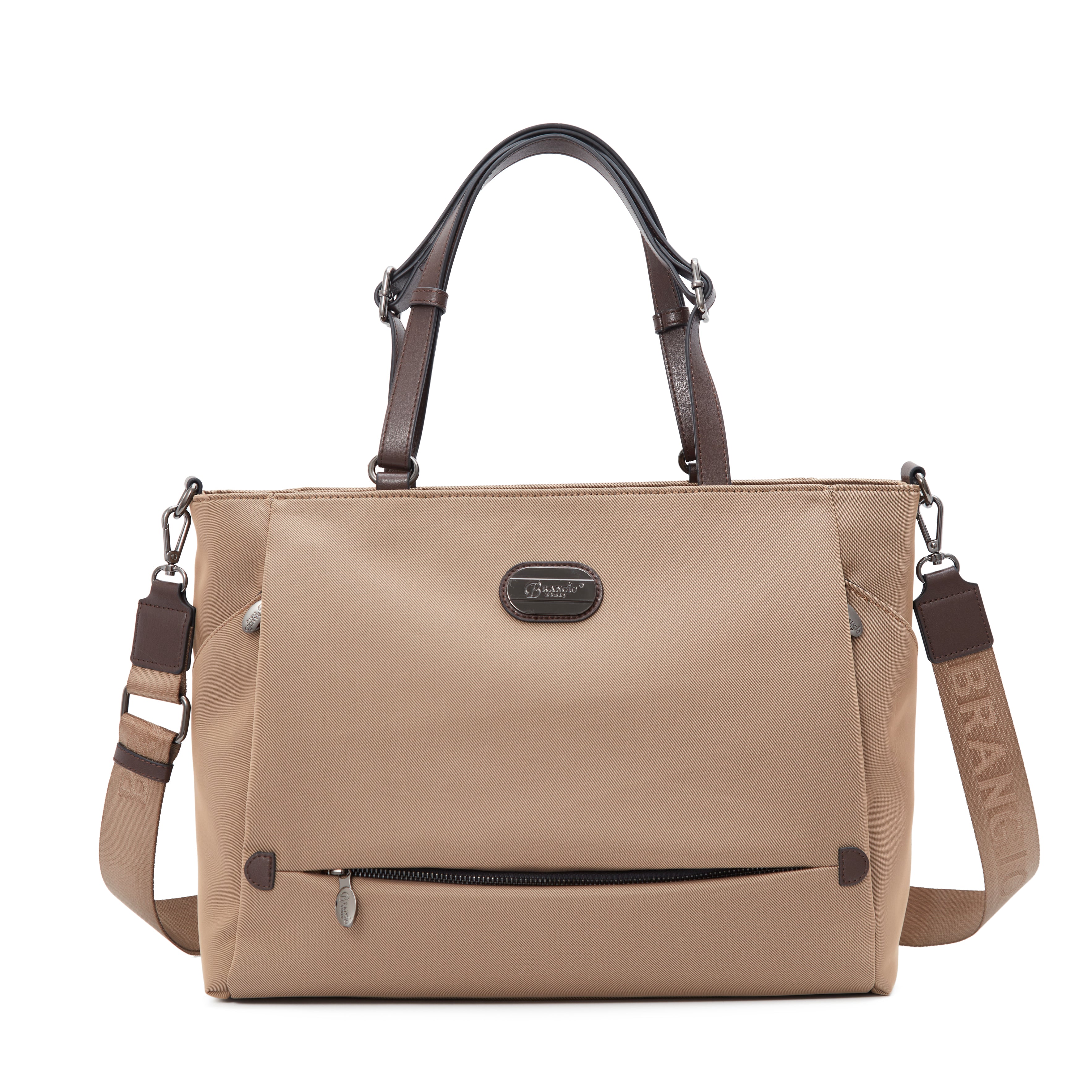 Brangio Italy Lightweight Laptop Tote Bag – Water-Resistant Work Bag