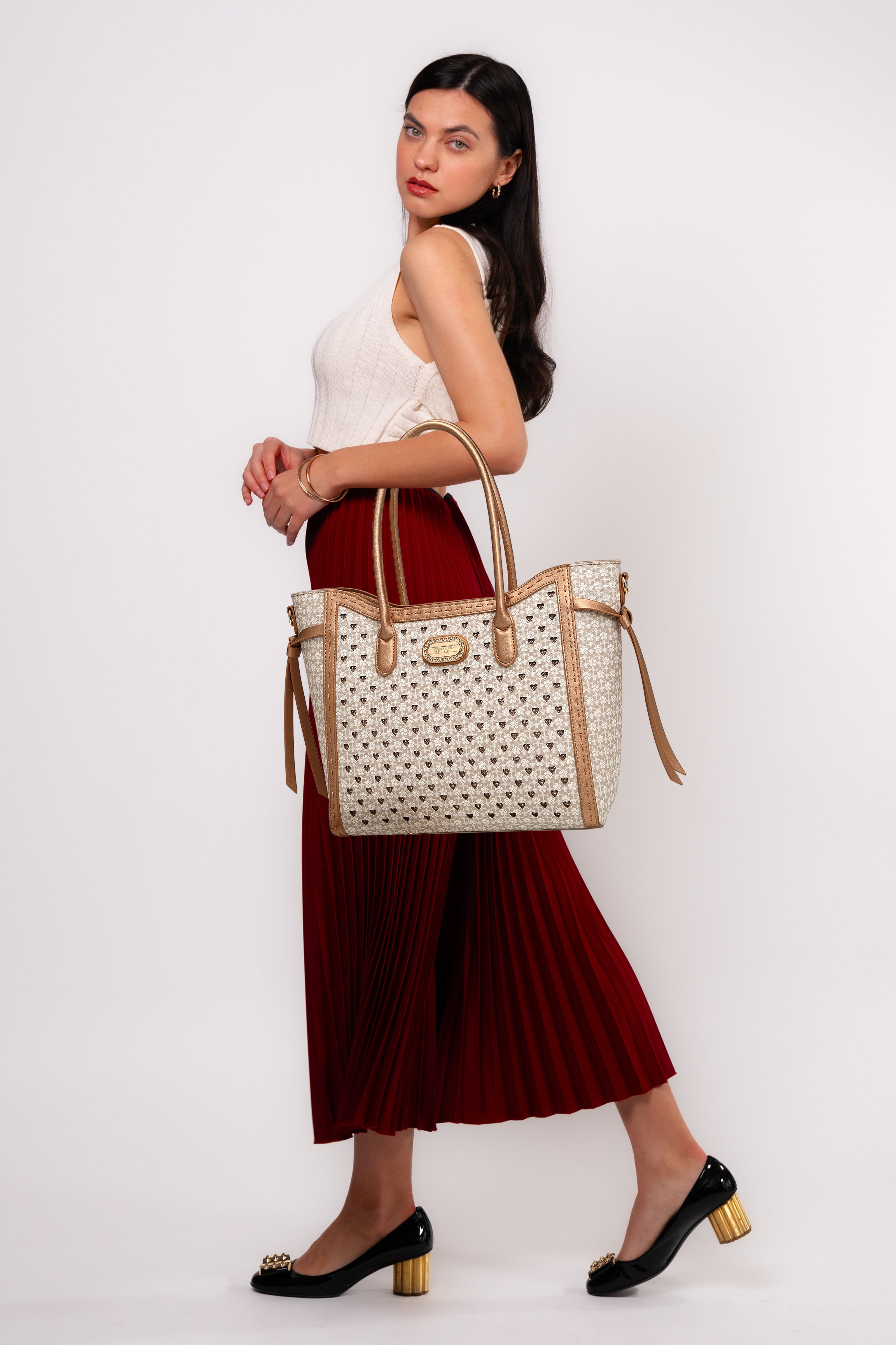 Brangio Italy Heritage Floral Tote Bag