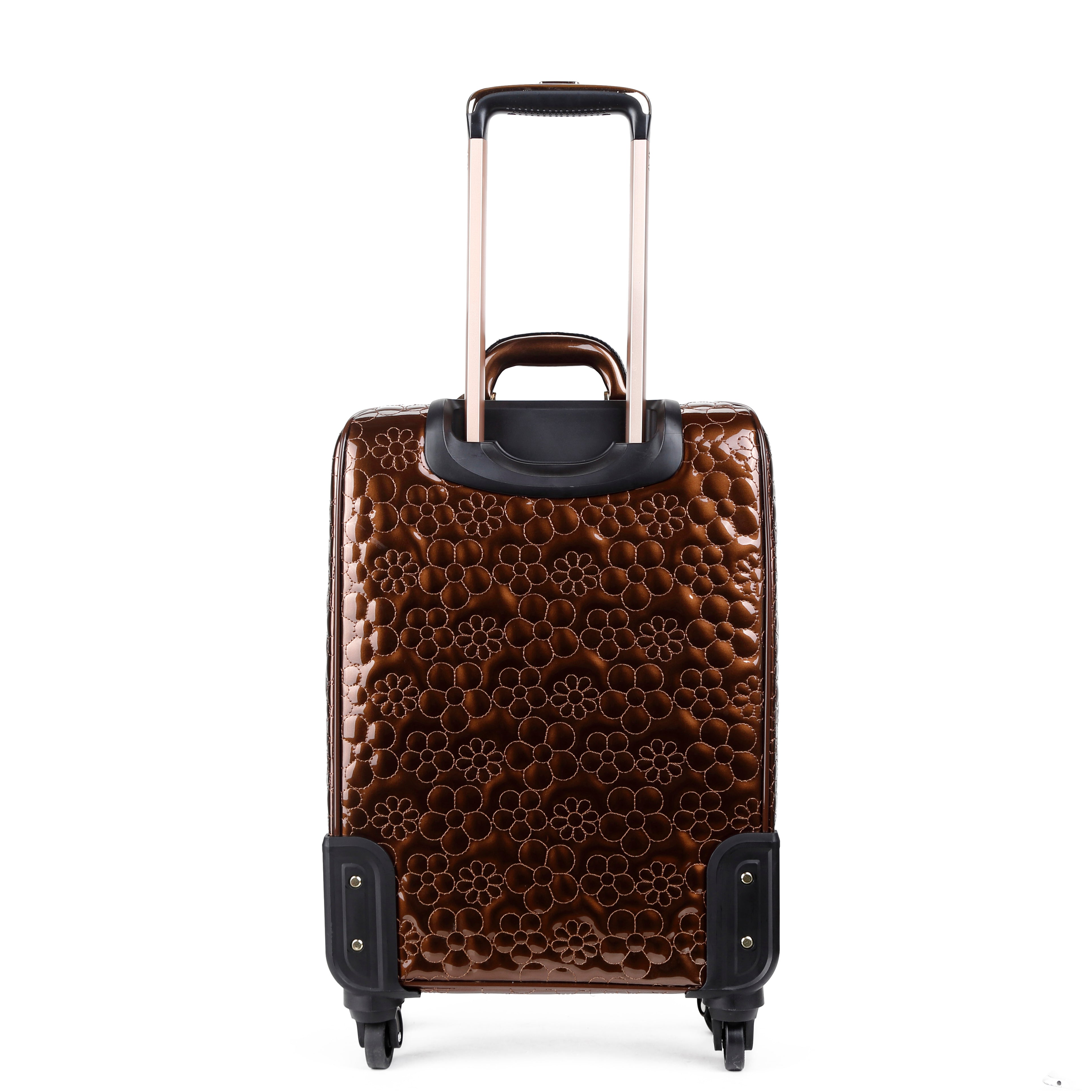 Floral Sparx Light Weight Spinner Luggage - Brangio Italy Co.