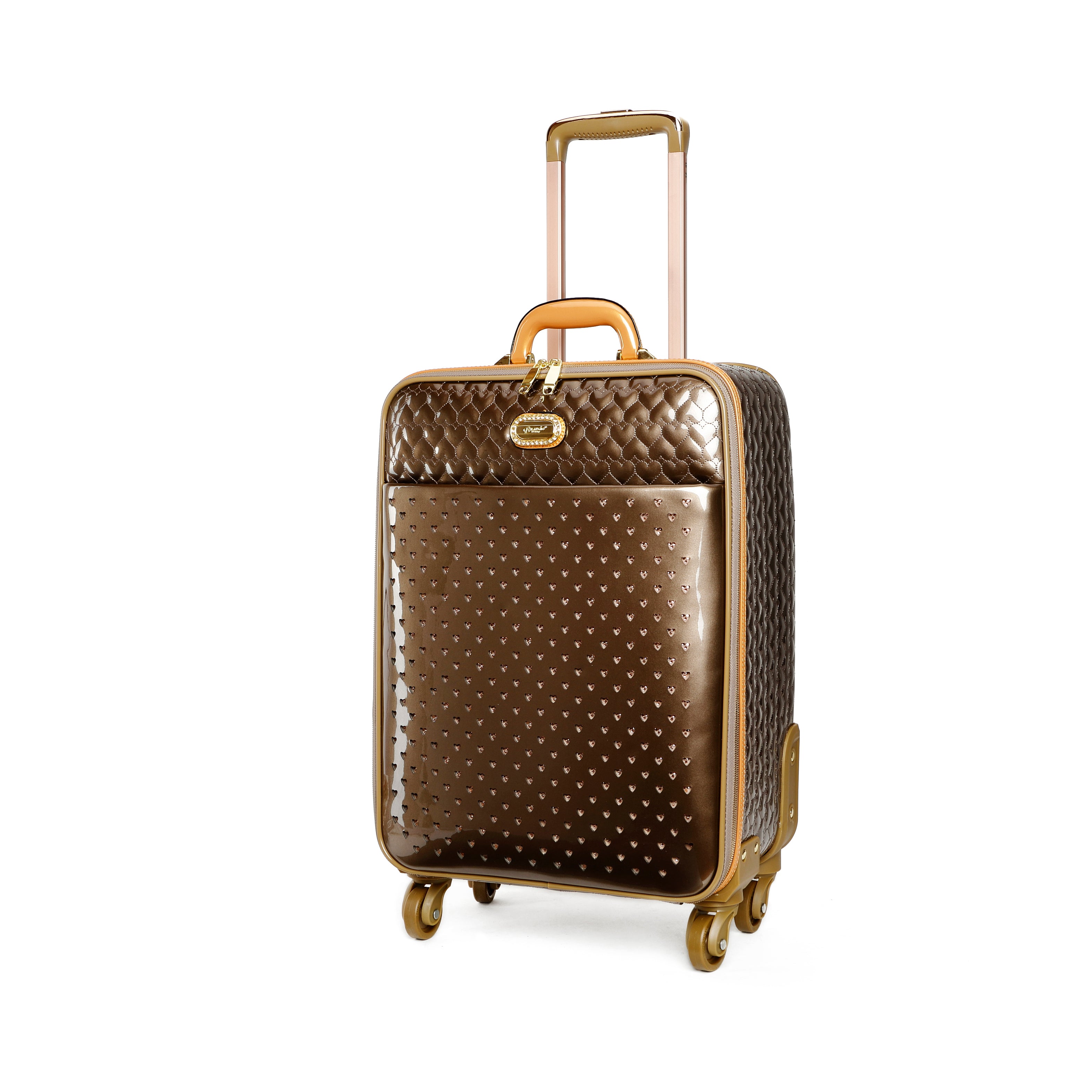 Starz Art Retro 3PC Set | Luxury Women Overnight Bag Set with Spinning Wheels - Brangio Italy Co.