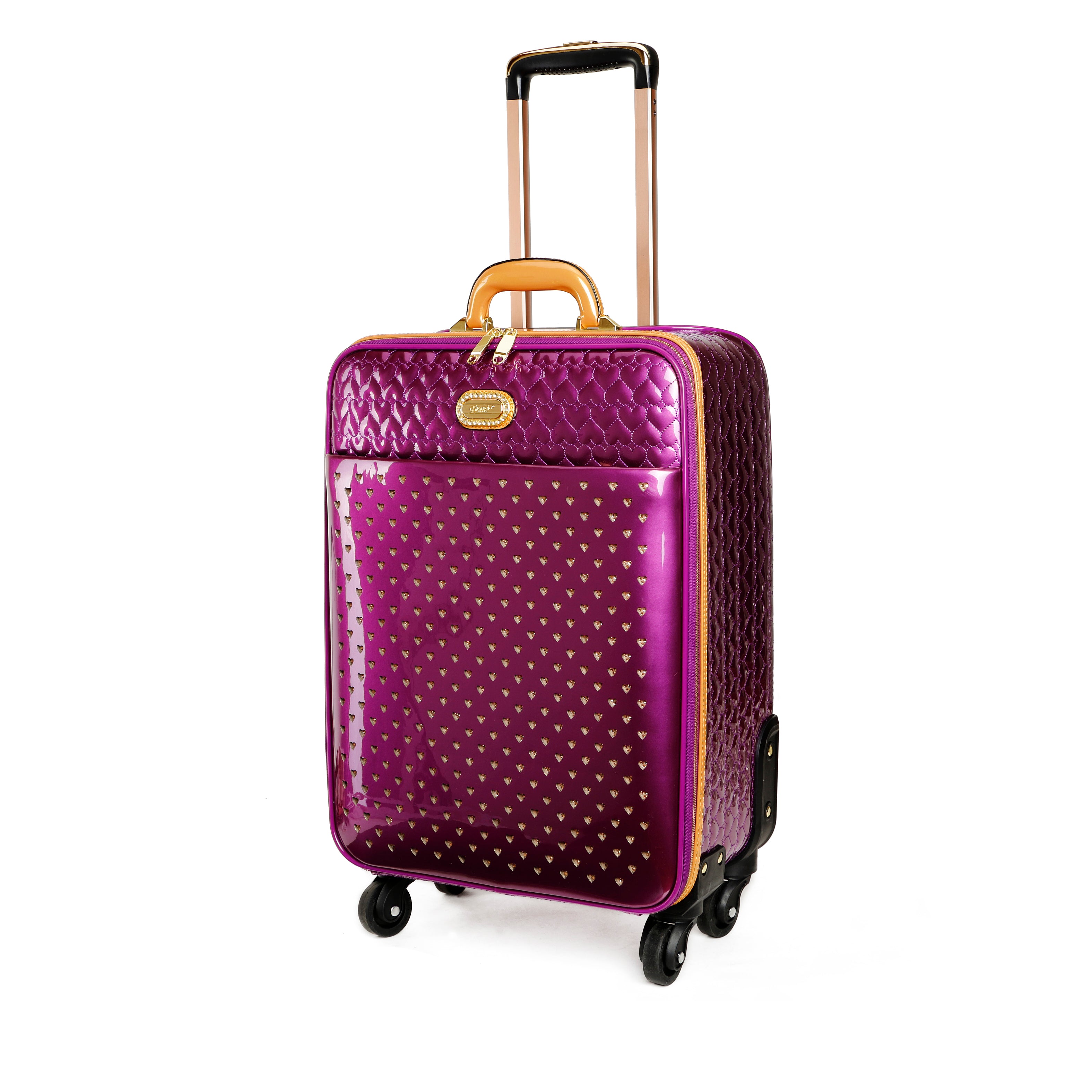 Starz Art Retro 3PC Set | Luxury Women Overnight Bag Set with Spinning Wheels - Brangio Italy Co.