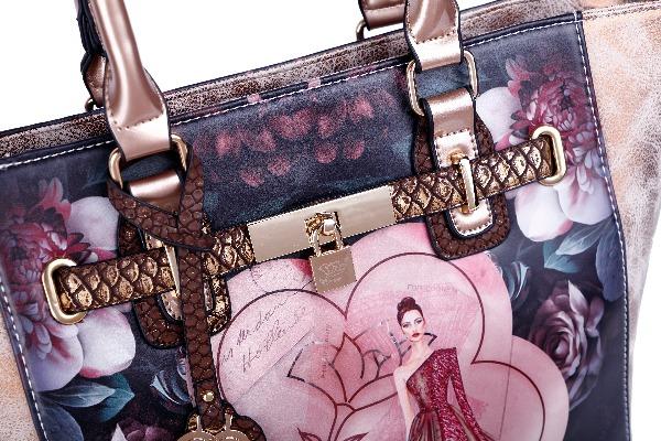 Queen Arosa Designer Luxury Tote Bag for Women - Brangio Italy Co.