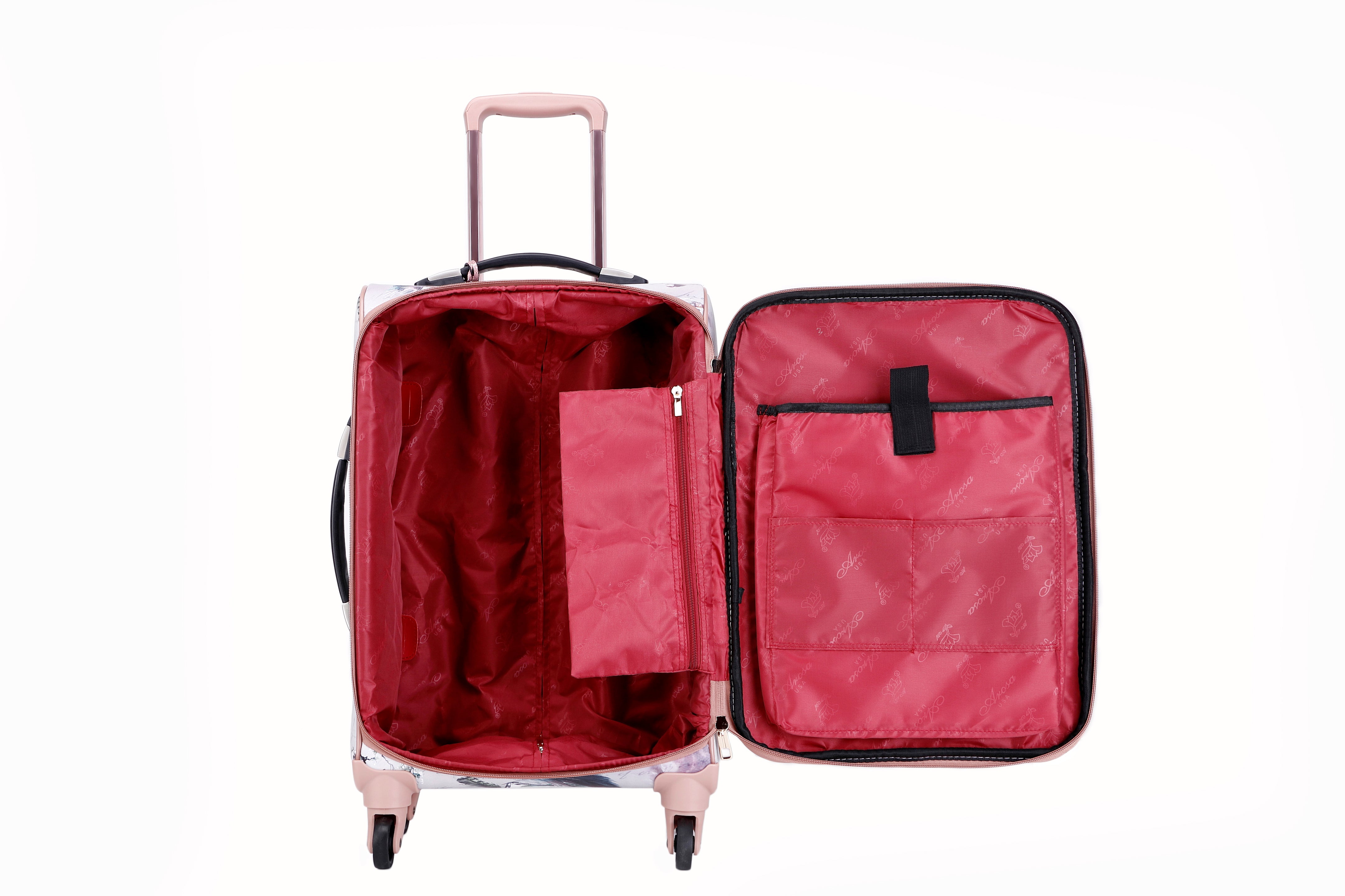 Arosa Fragrance Luggage Travel Luggage with Spinners - Brangio Italy Co.