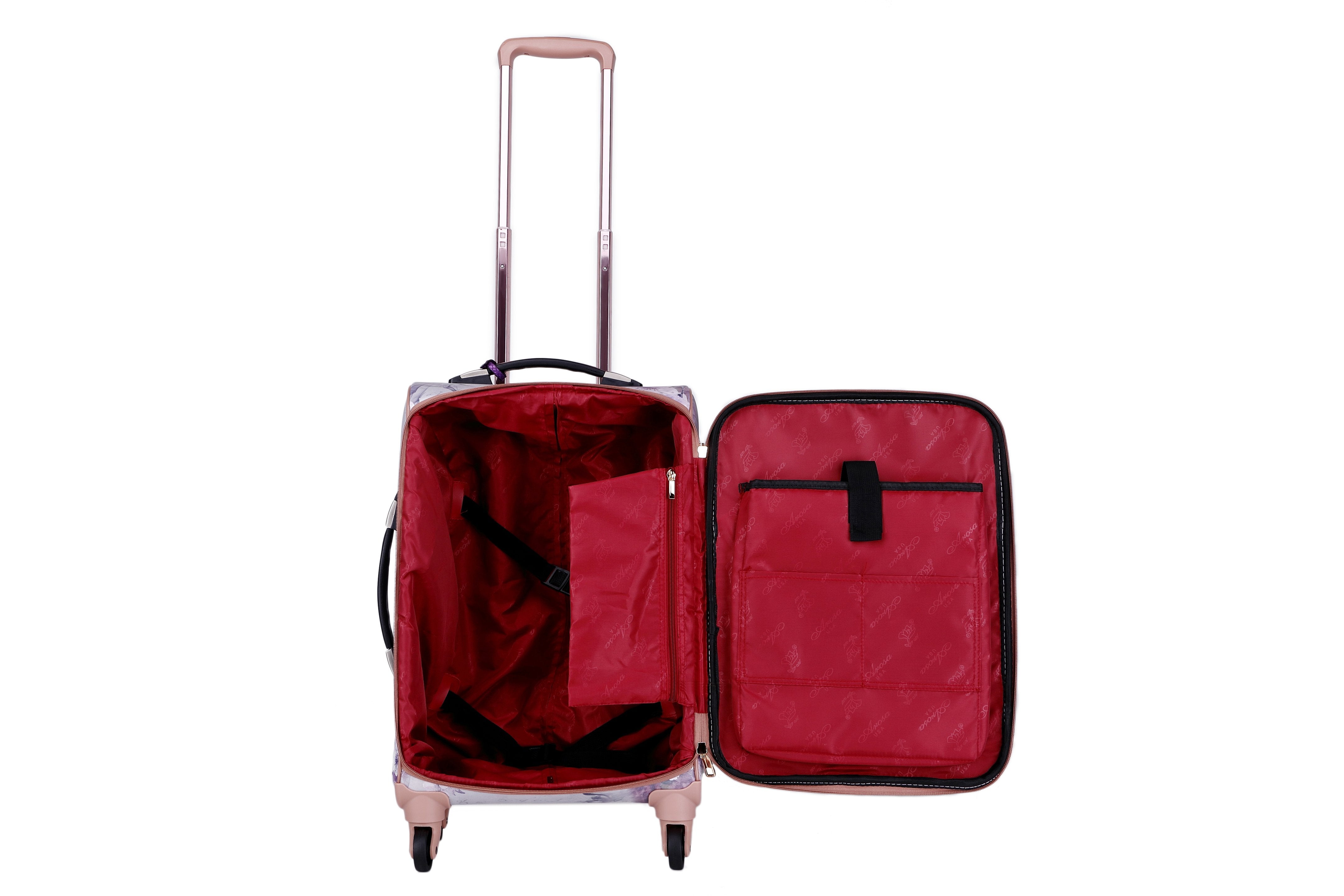 Princess Mera Carry on Luggage With Spinner Wheels