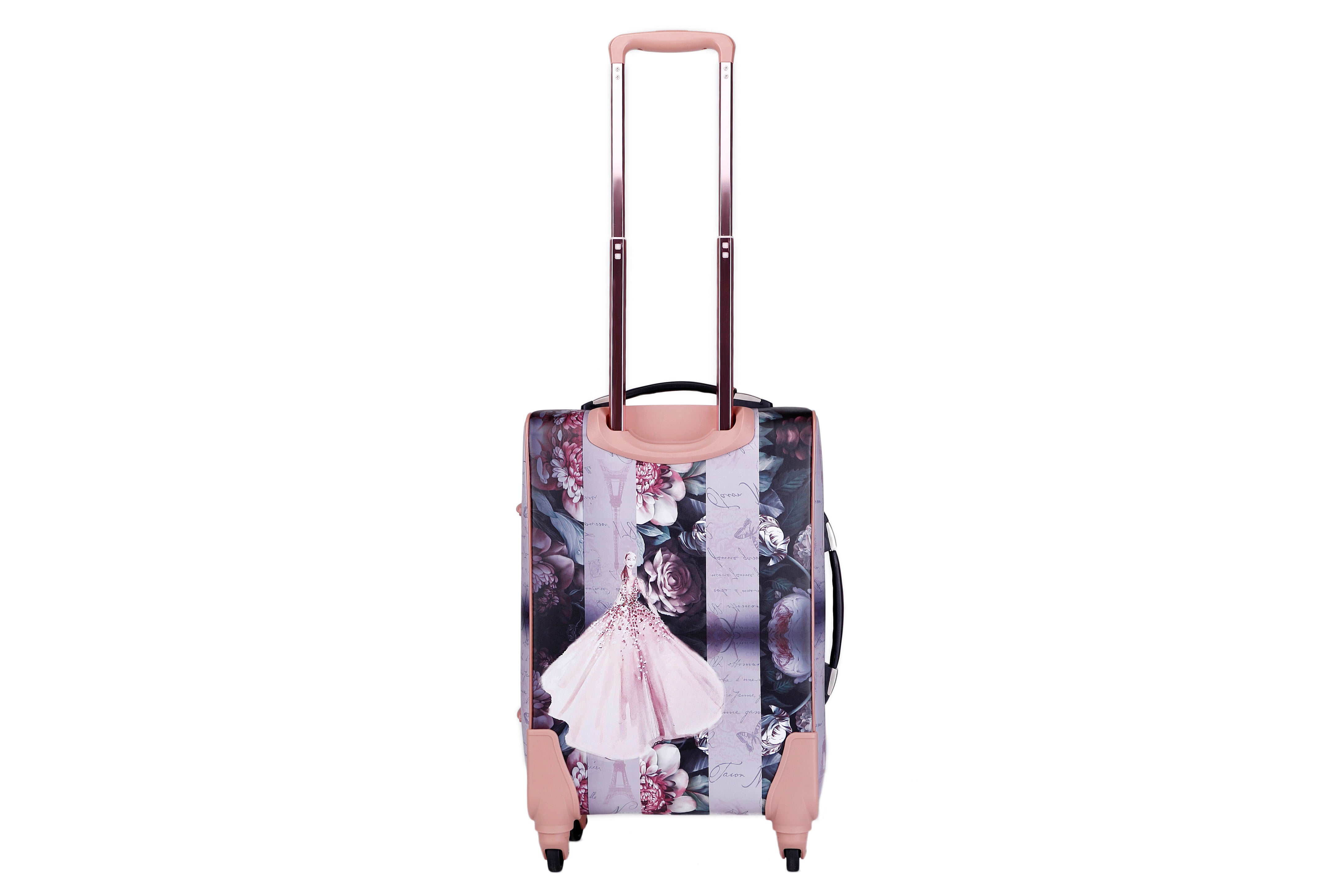 Blossomz Carry on Luggage With Spinner Wheels - Brangio Italy Co.