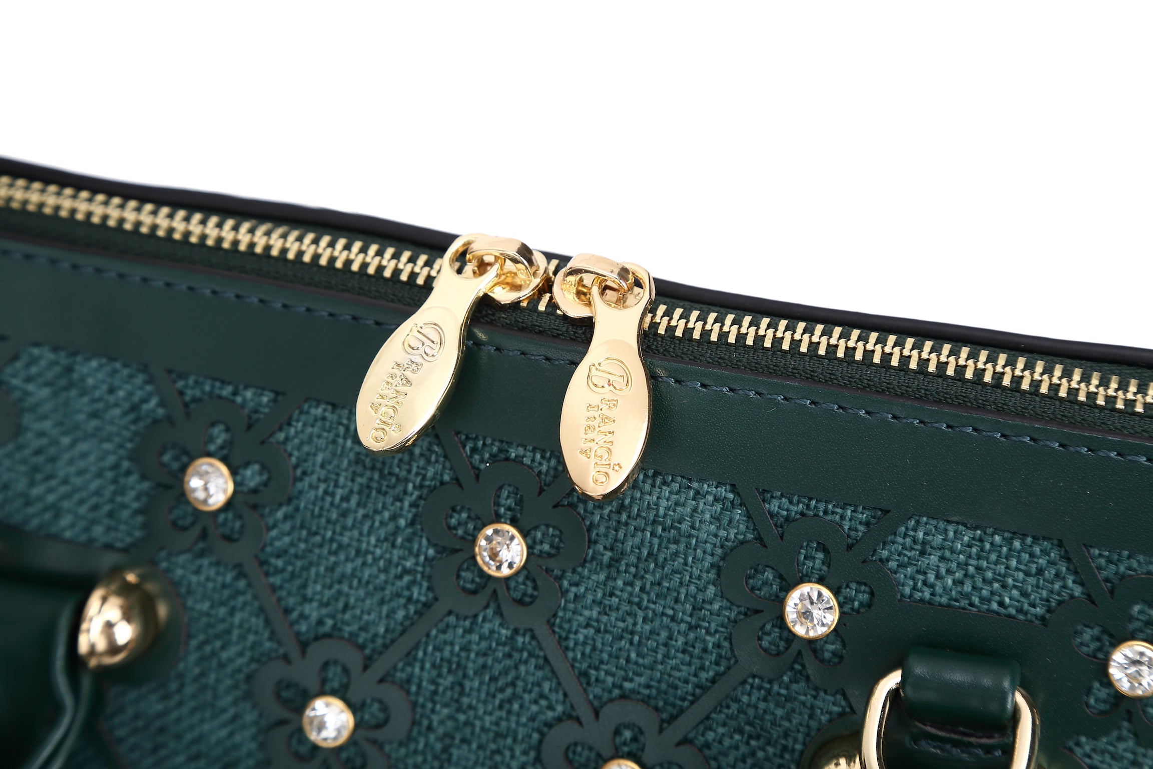 Wildflower Blossom Handmade Classy Canvas Medium Satchel(Bag Only!) - Brangio Italy Co.