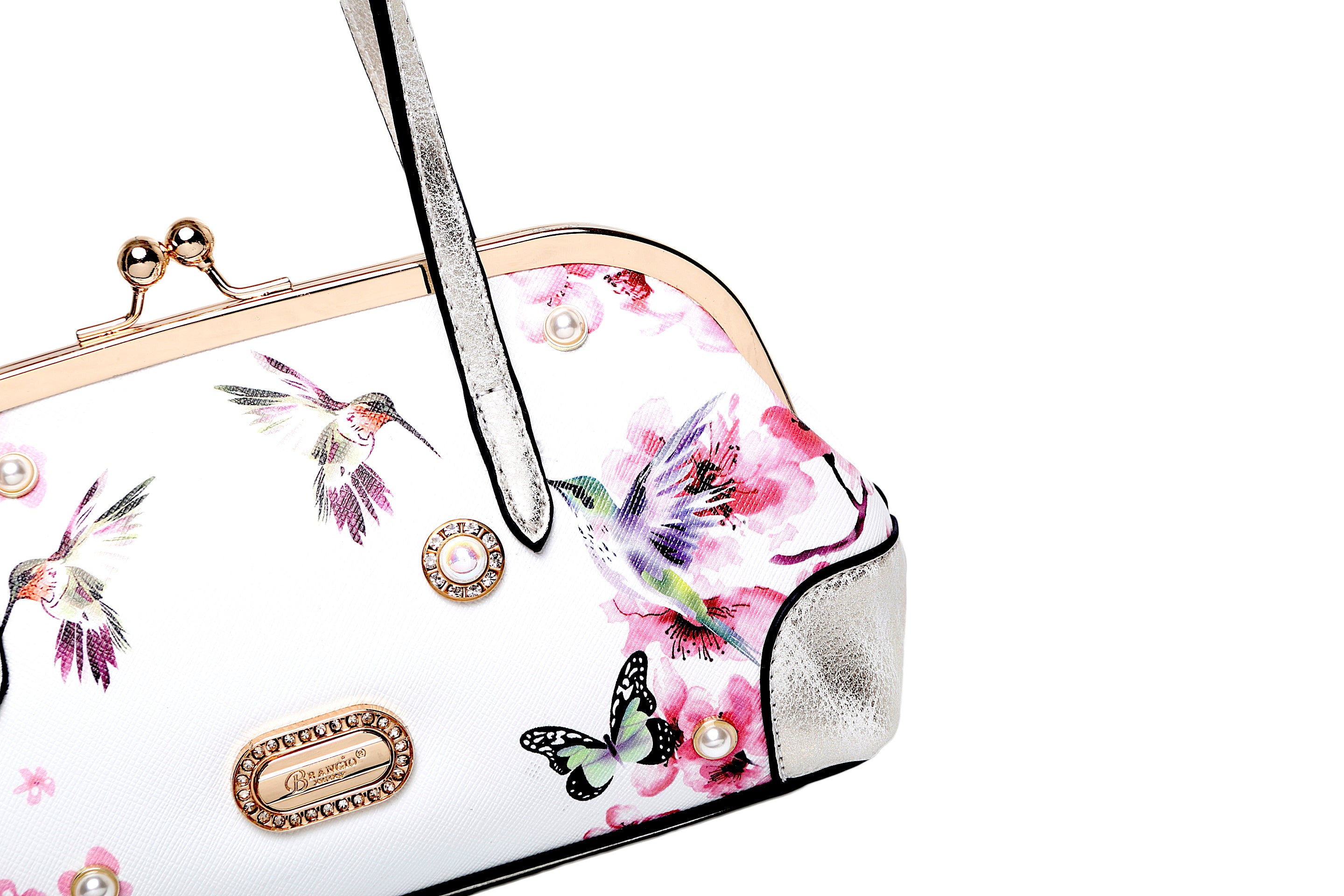 Hummingbird Mini Clutch Scratch & Stain Resistant Evening Bag - Brangio Italy Co.