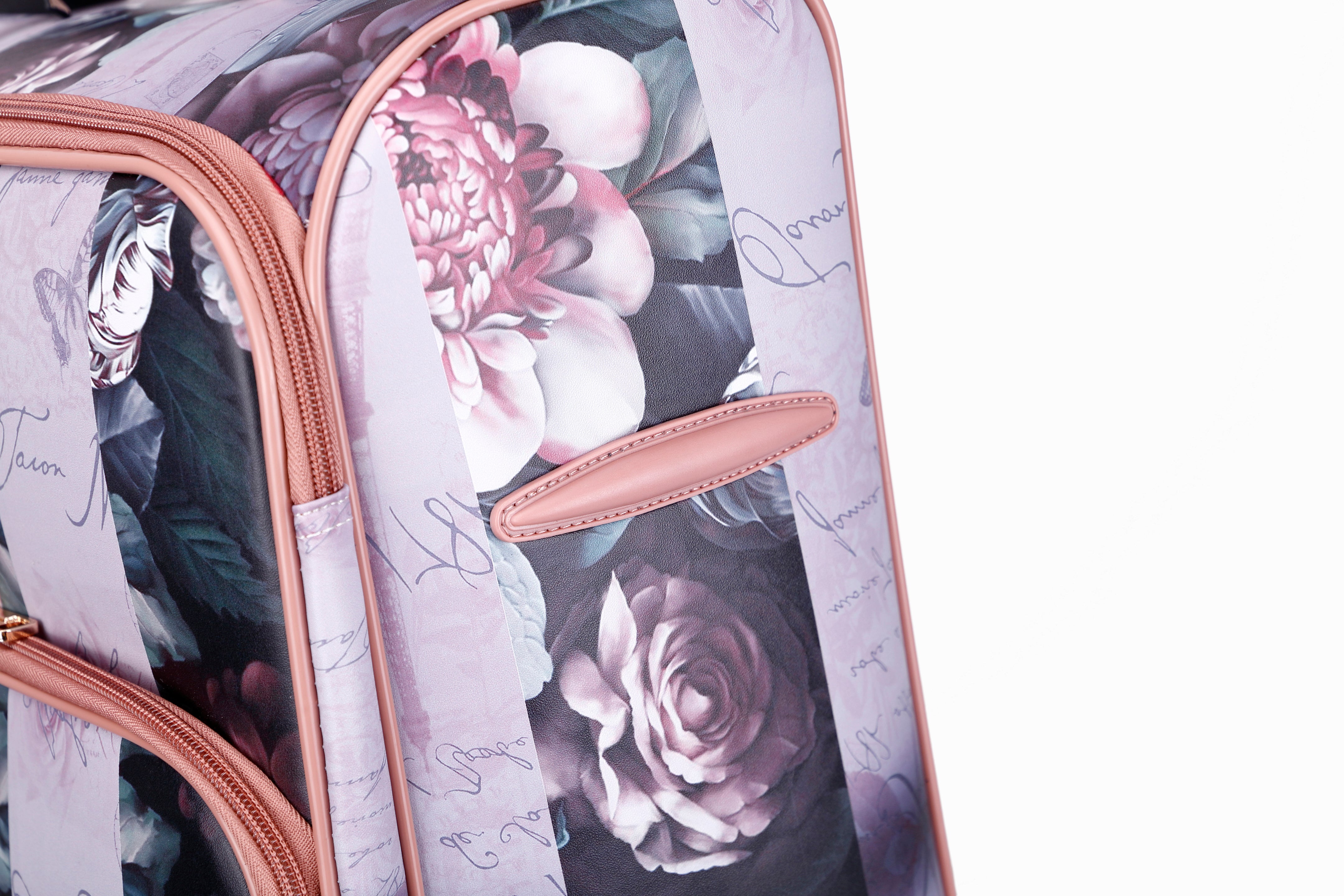 Blossomz 3PC Set | Tote + Travel Carry On Bags [BBL6999-8606-WA]