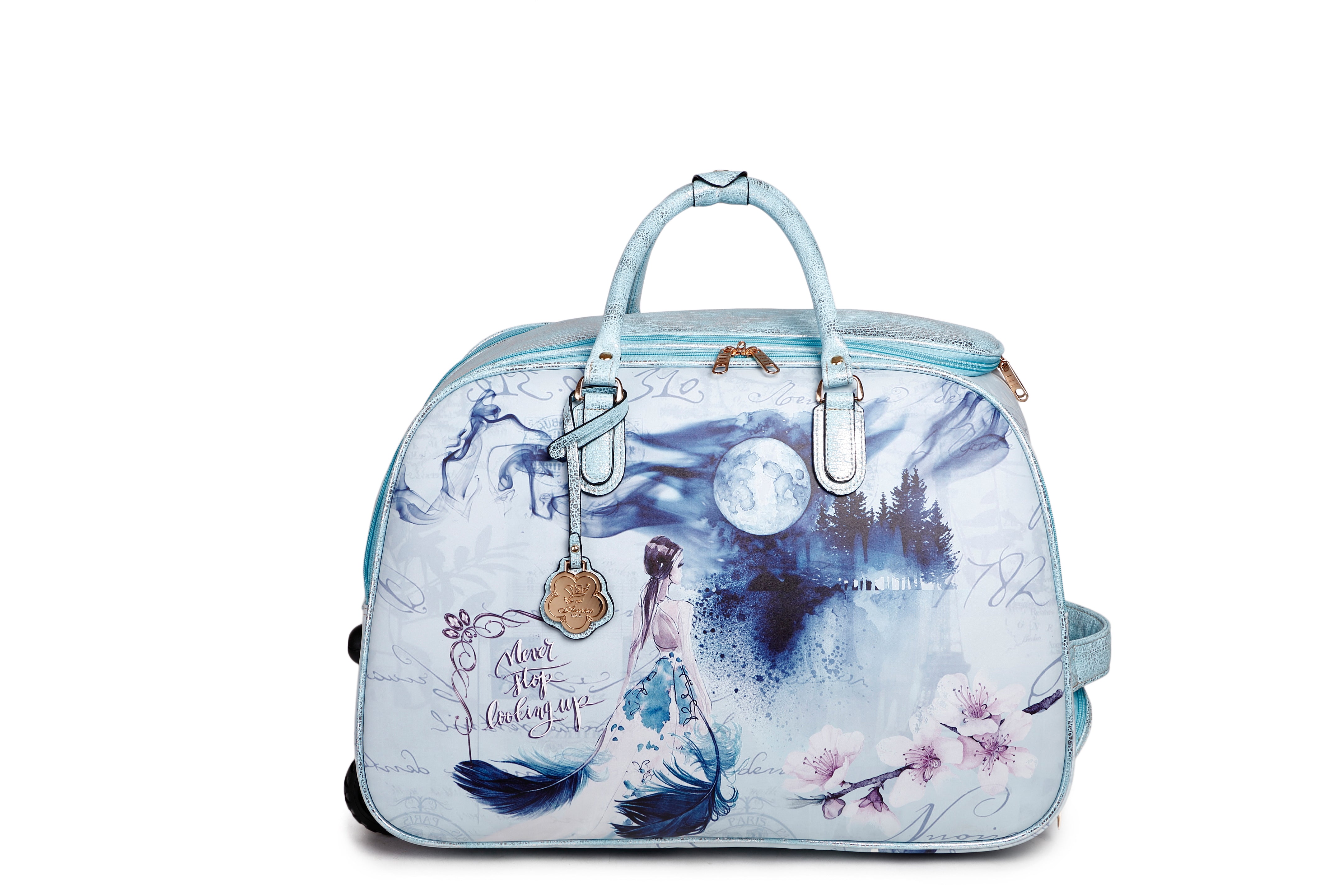 Fairy Tale Overnight Bag Duffle Set Weekender Bags for Women - Brangio Italy Co.