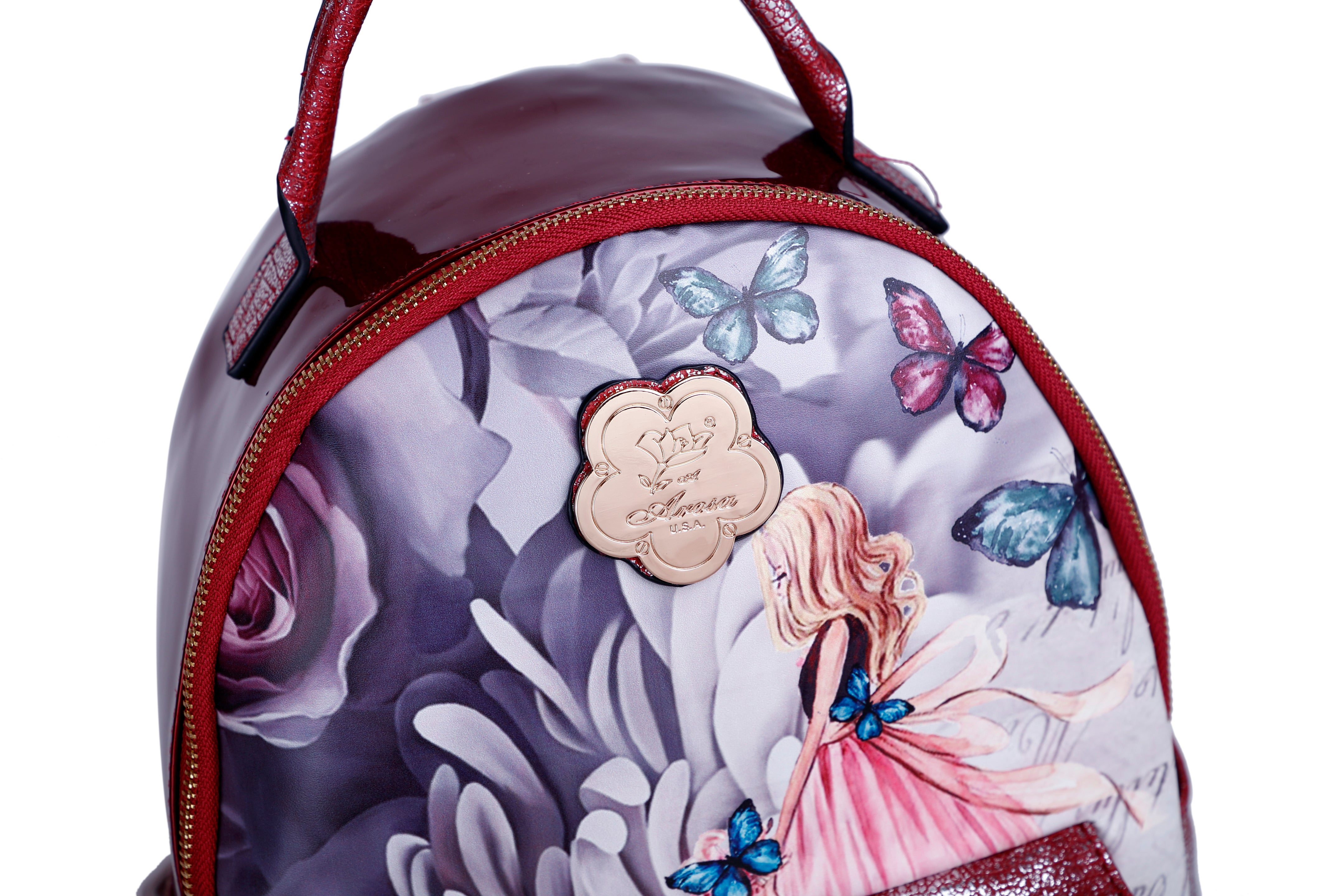 Dreamerz Crystal Laced Scratch & Stain Resistant Womens Backpack - Brangio Italy Co.