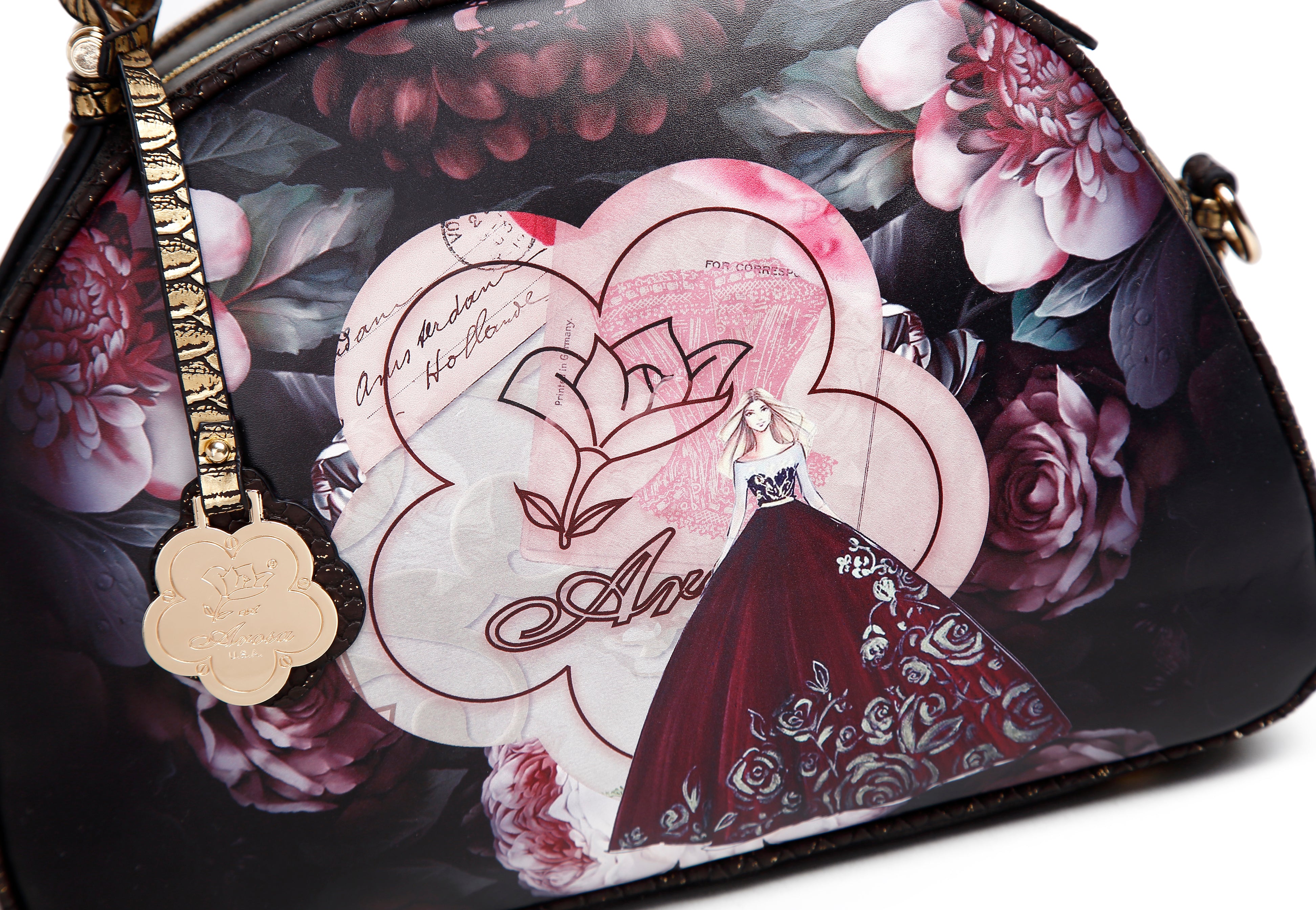 Queen Arosa Designer Luxury Bag for Women - Brangio Italy Co.
