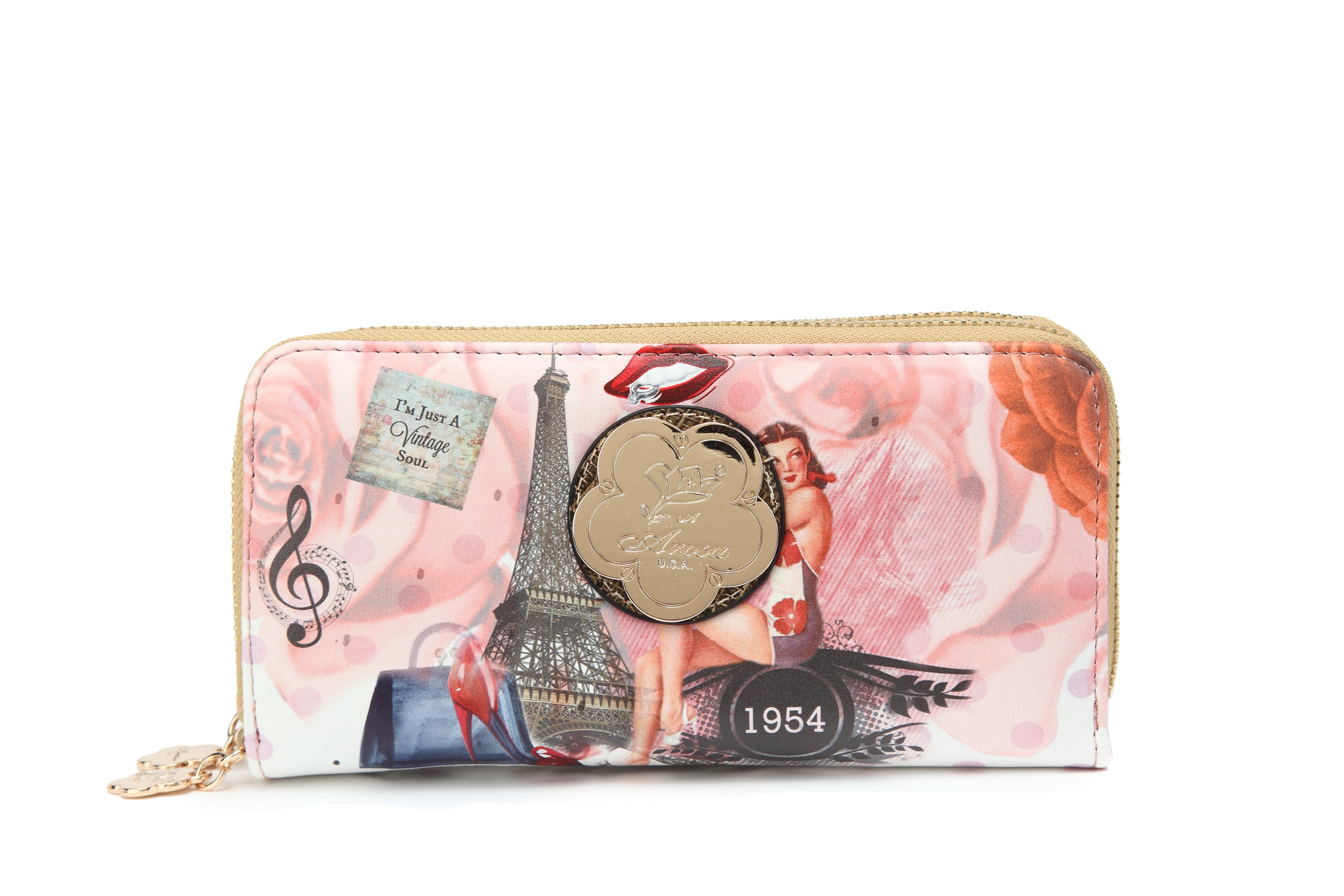 Vintage Soul Vegan Leather Wallet
