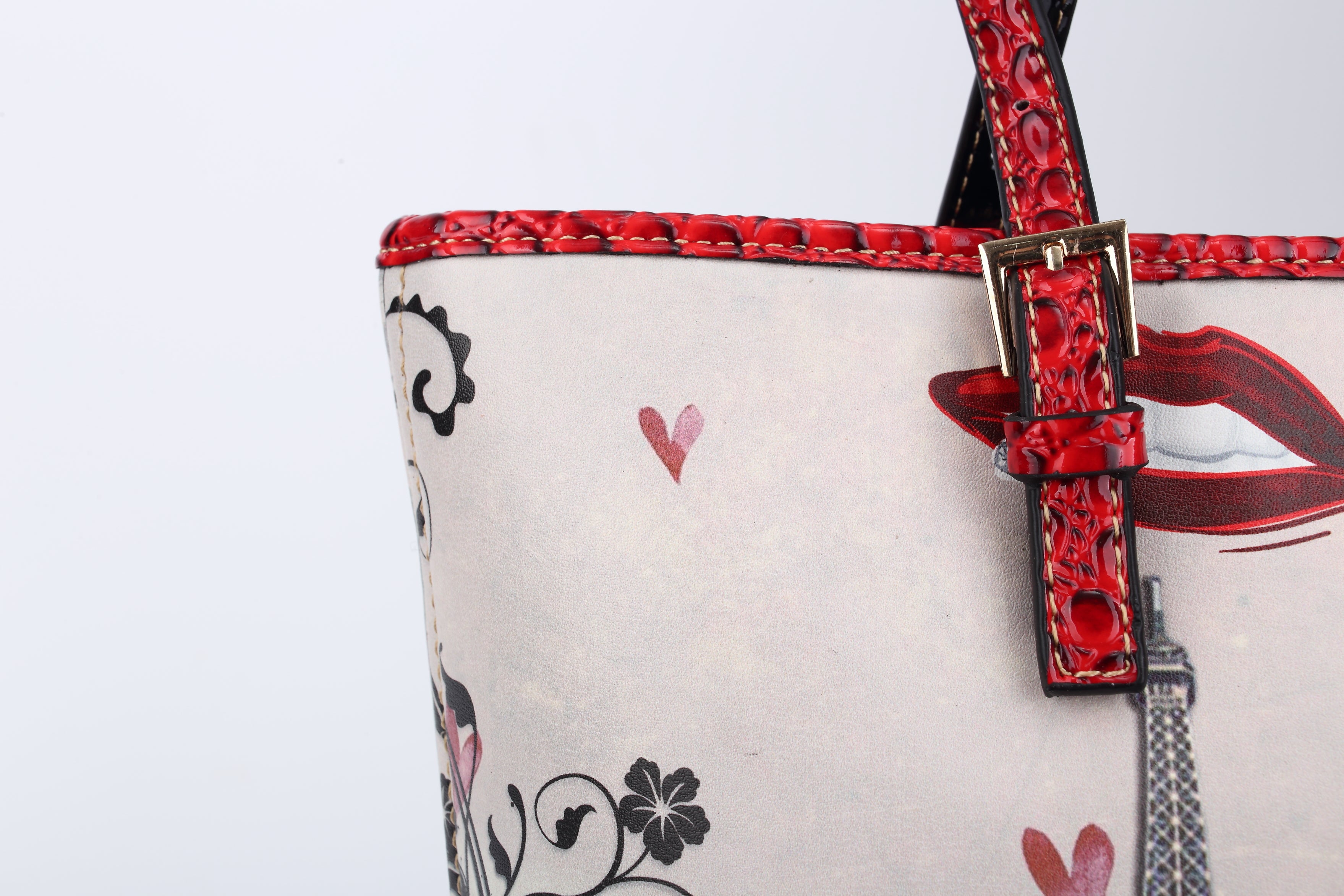 Retro Rebel Satchel Graphic Tote Bag