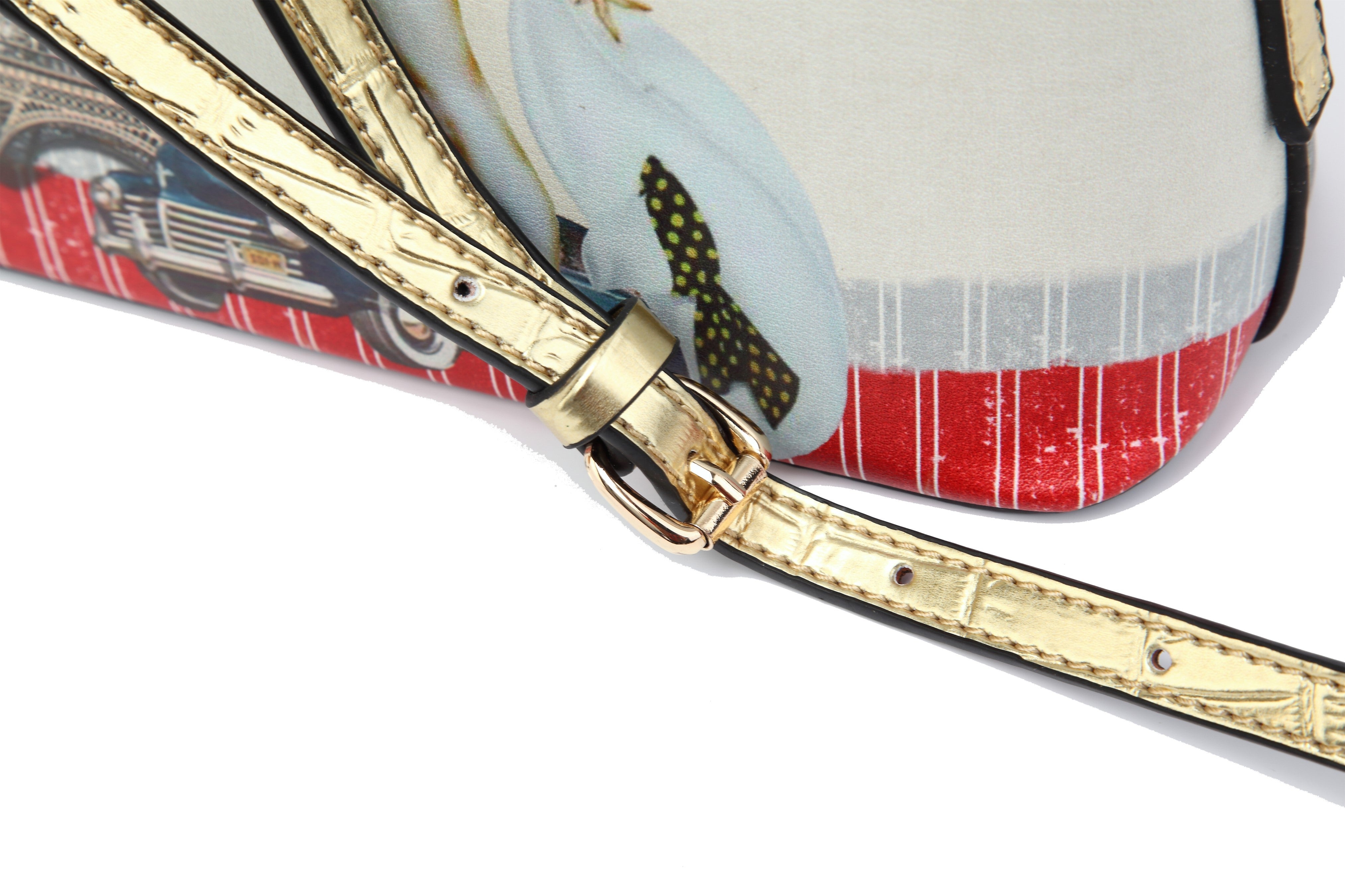 Retro Rebel Satchel Graphic Crossbody - Brangio Italy Co.