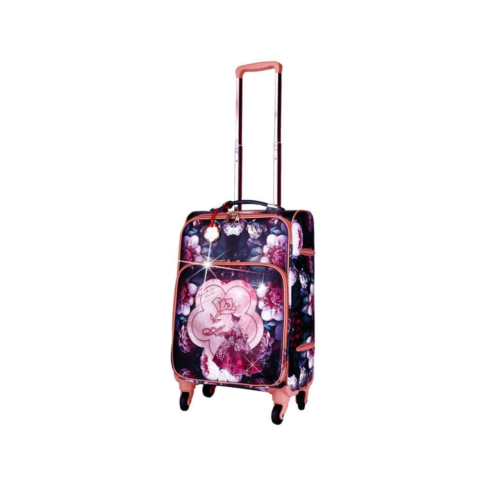 Queen Arosa Carry-on Vegan Leather Luggage With Spinners - Brangio Italy Co.