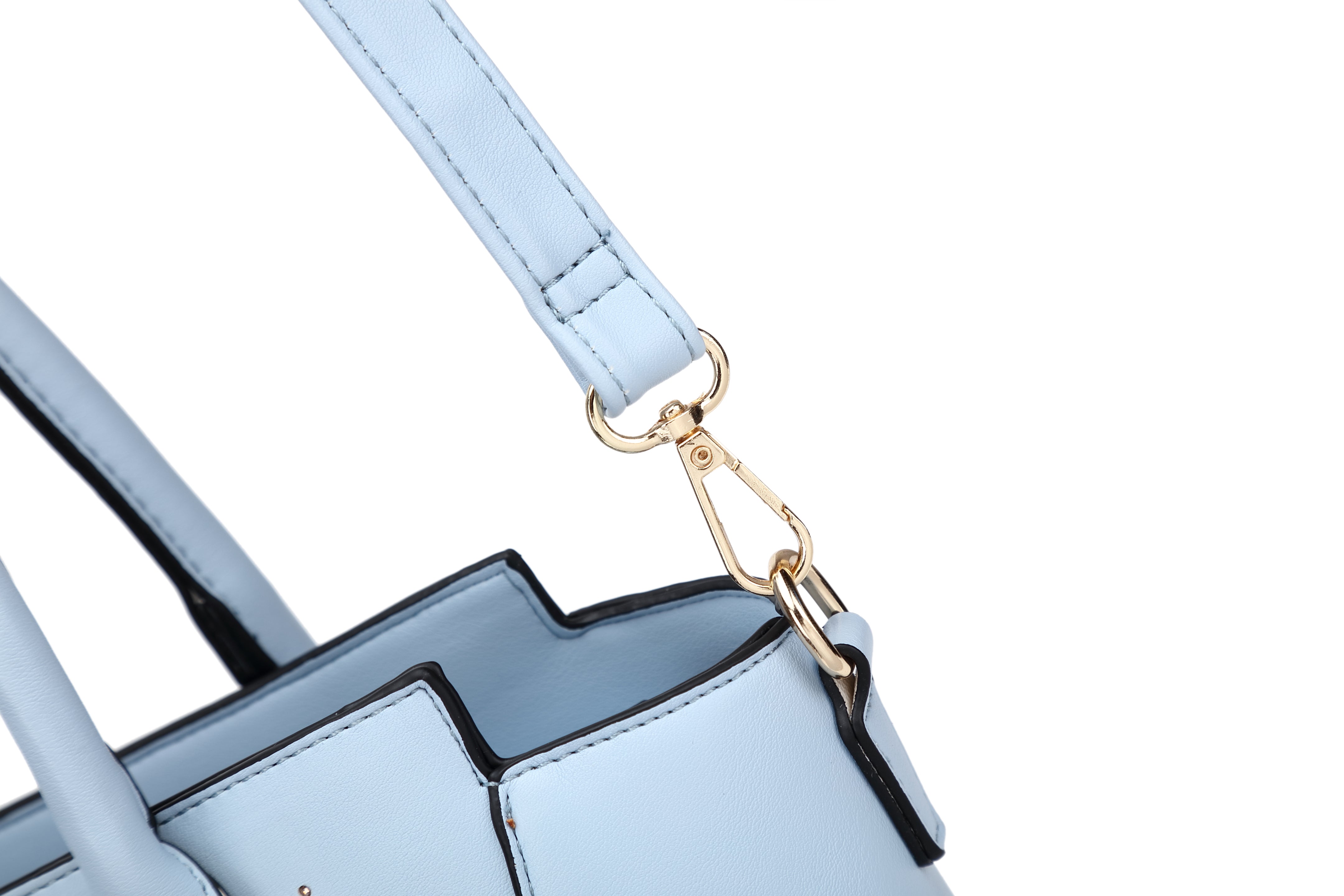 Brangio Italy Studded Tote Bag for Women - Designer Shoulder Handbag