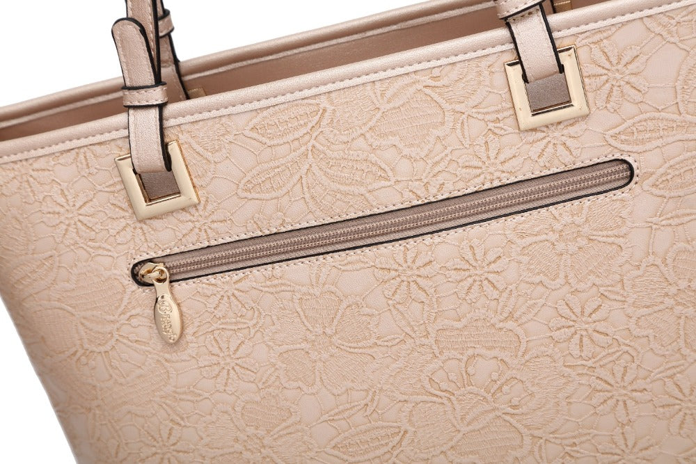 Blossoming Love Floral Tote Bag - Brangio Italy Co.