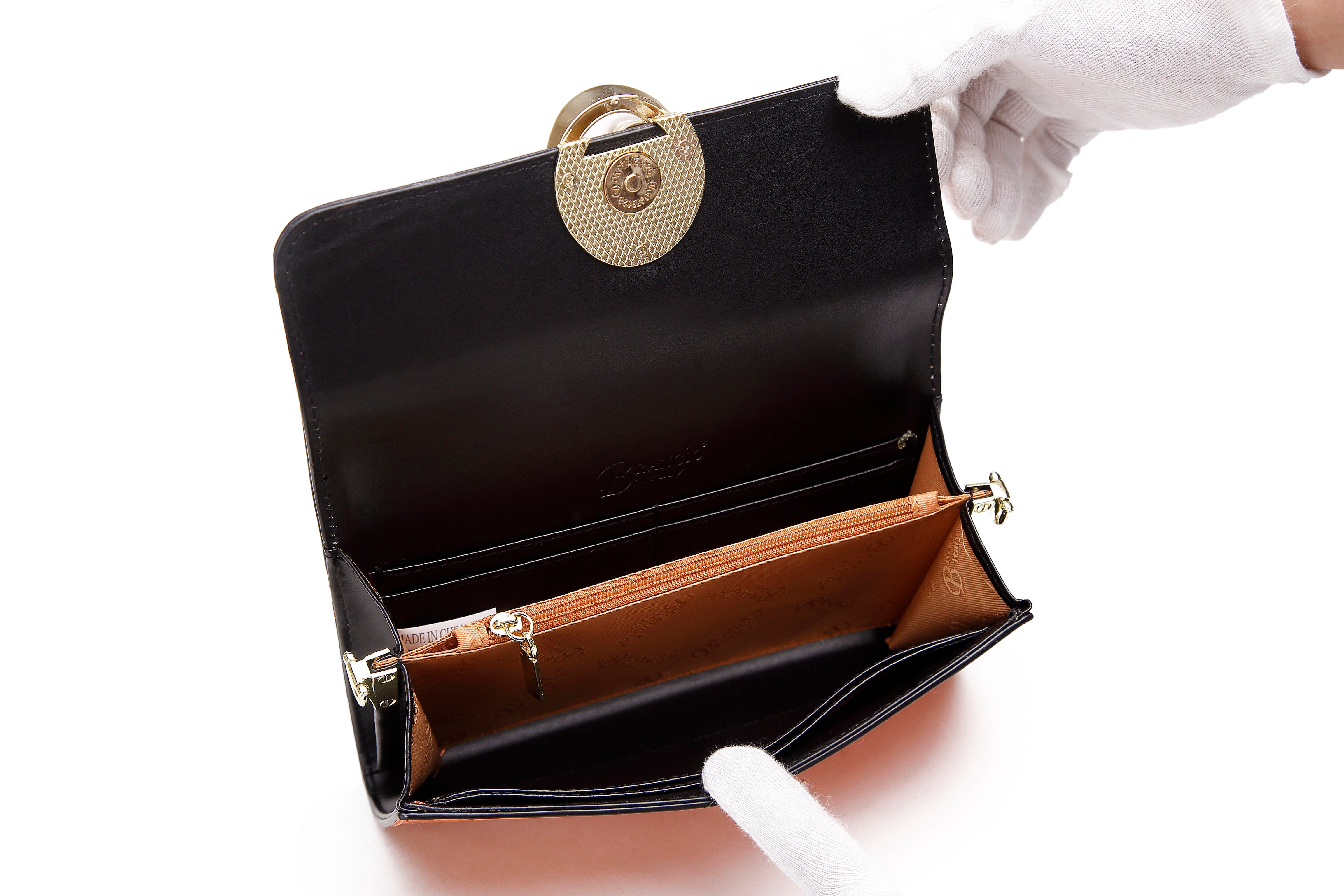 Moonshine Crossbody Women Wallet Clutch - Brangio Italy Co.