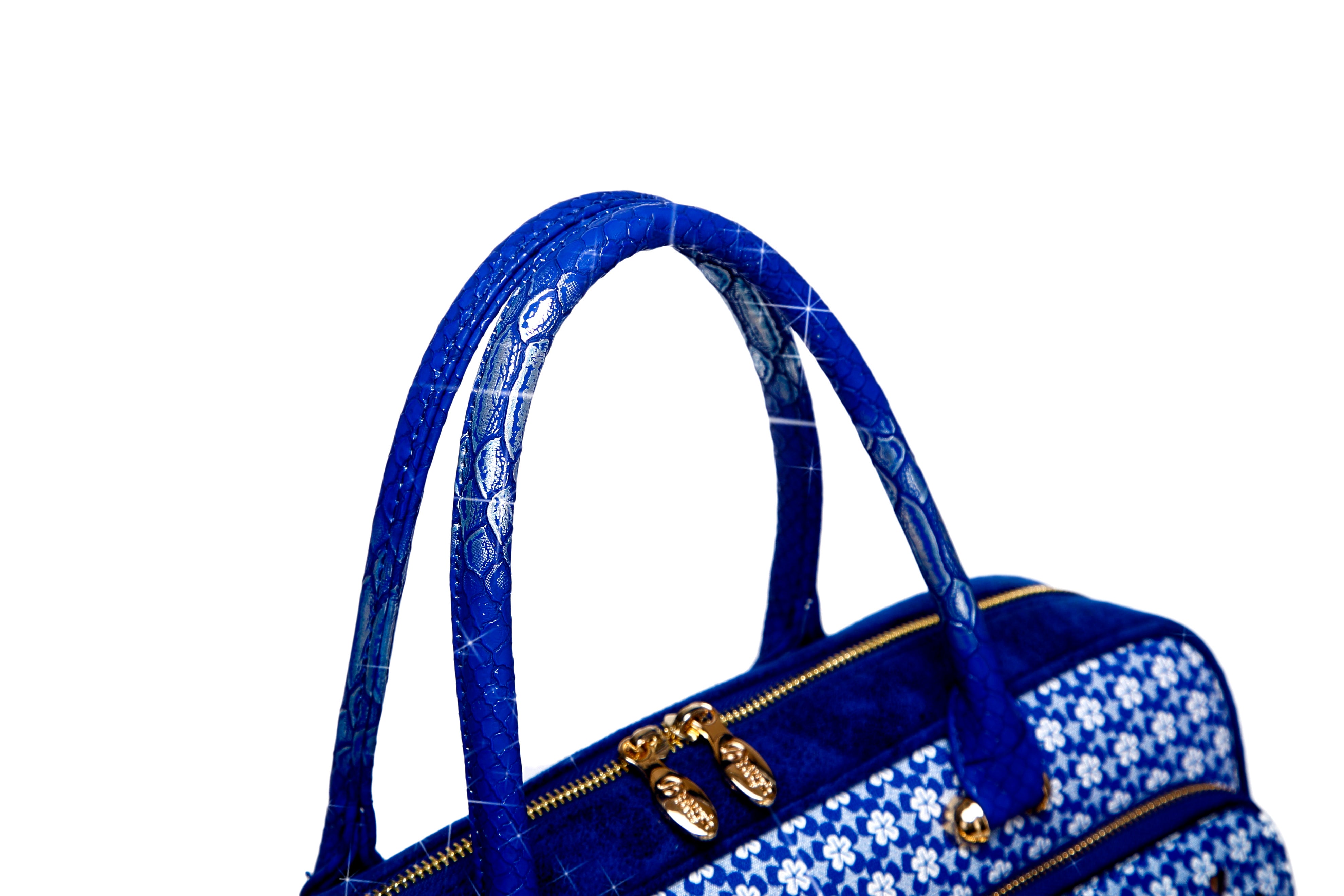 Brangio Italy Floral Laptop Tote Bag for Women - Designer Work Bag with Shoulder Strap