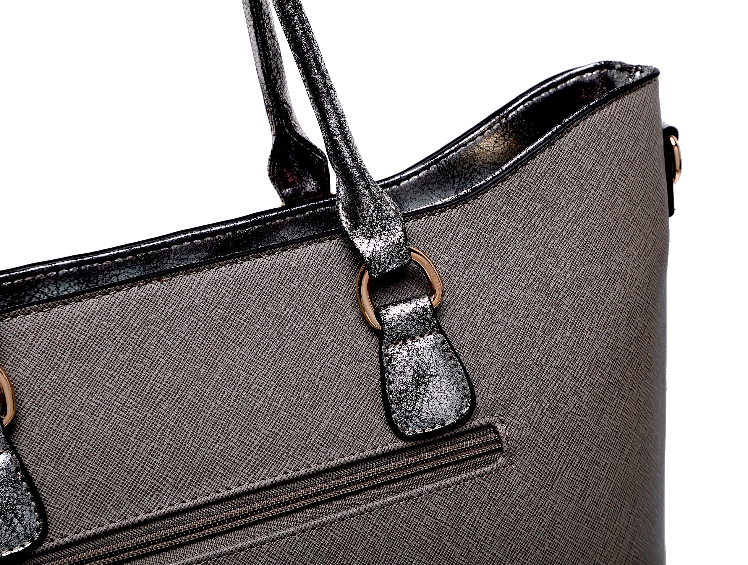 Hummingbird Bloom Scratch & Stain Resistant Top-Handle Bag - Brangio Italy Co.