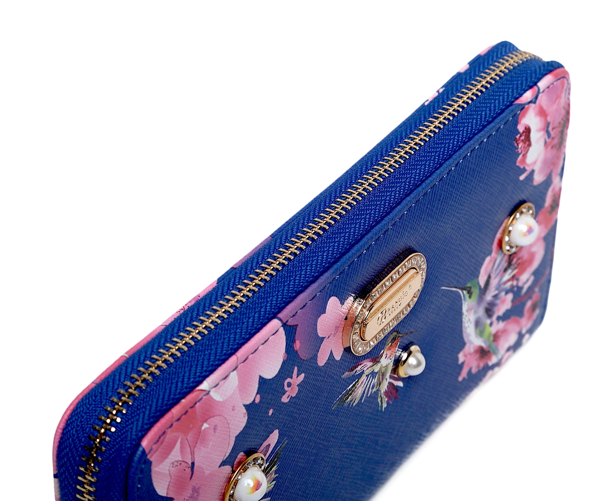 Hummingbird Vintage Wristlet Wallet for Women - Brangio Italy Co.