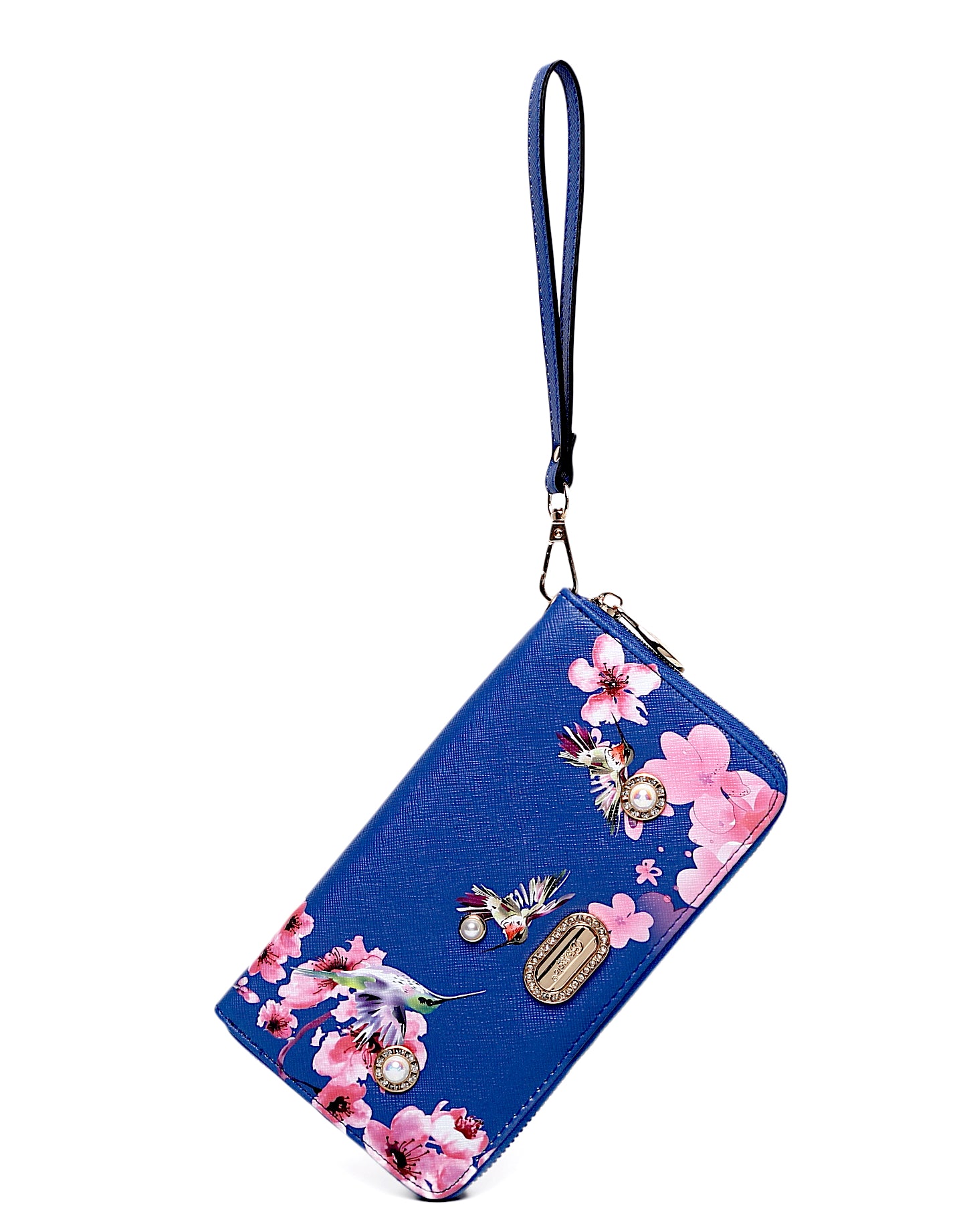 Hummingbird Vintage Wristlet Wallet for Women - Brangio Italy Co.