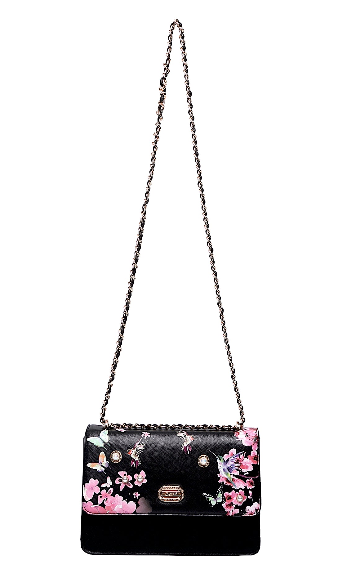 Hummingbird Retro Fashion Stains & Damage Resistant Crossbody Clutch - Brangio Italy Co.