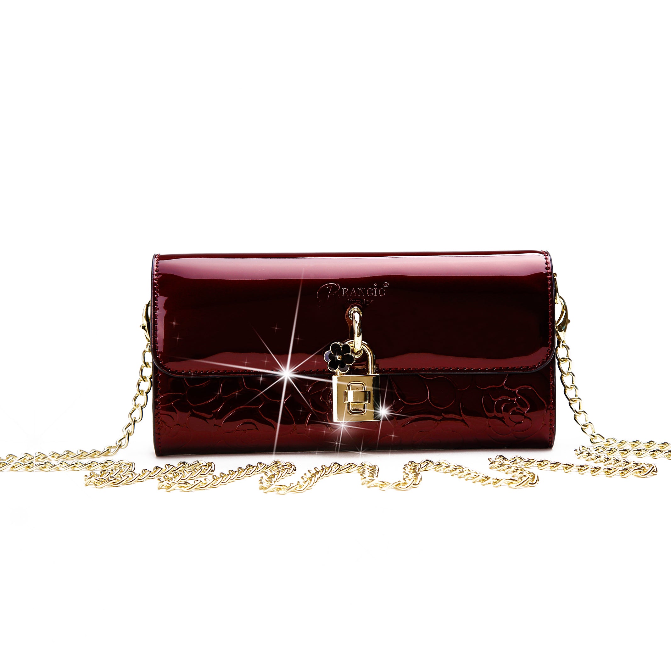 Rosy Lox Crossbody Women Wallet Clutch - Brangio Italy Co.