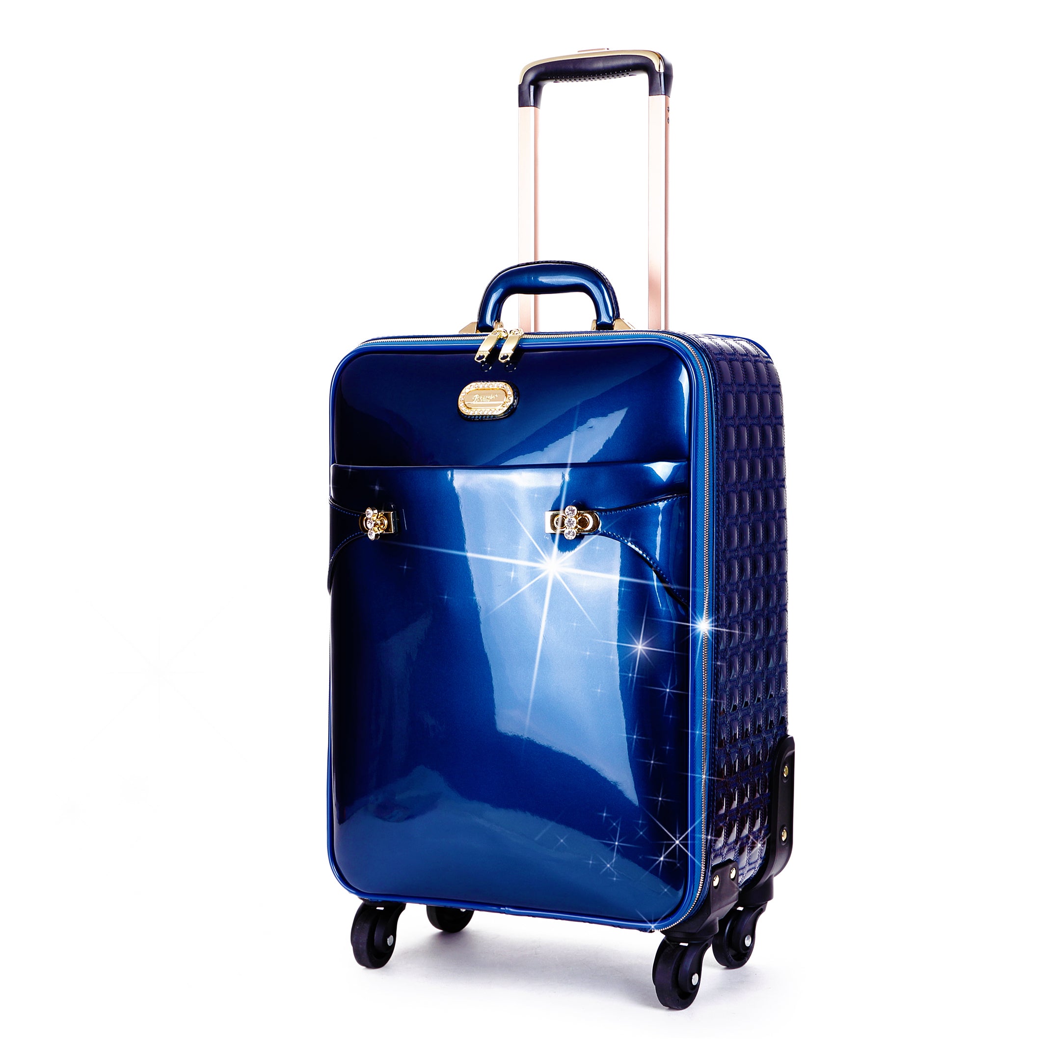 Tri-Star Durable Flexible Carry on Luggage with Spinning Wheels Suitcase - Brangio Italy Co.