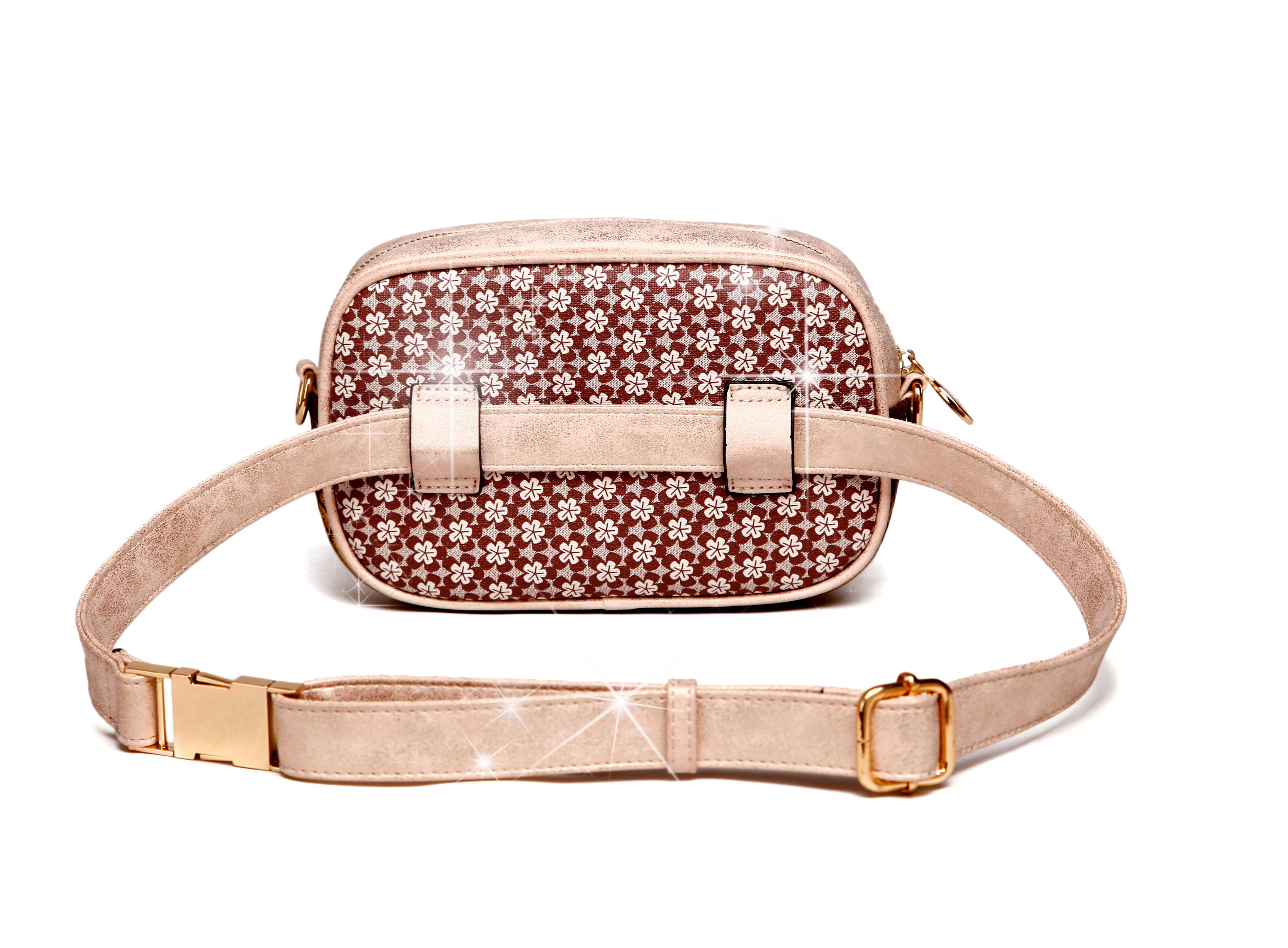 Twinkle Star Faux Leather Fanny Waist Bag Pack for Women - Brangio Italy Co.