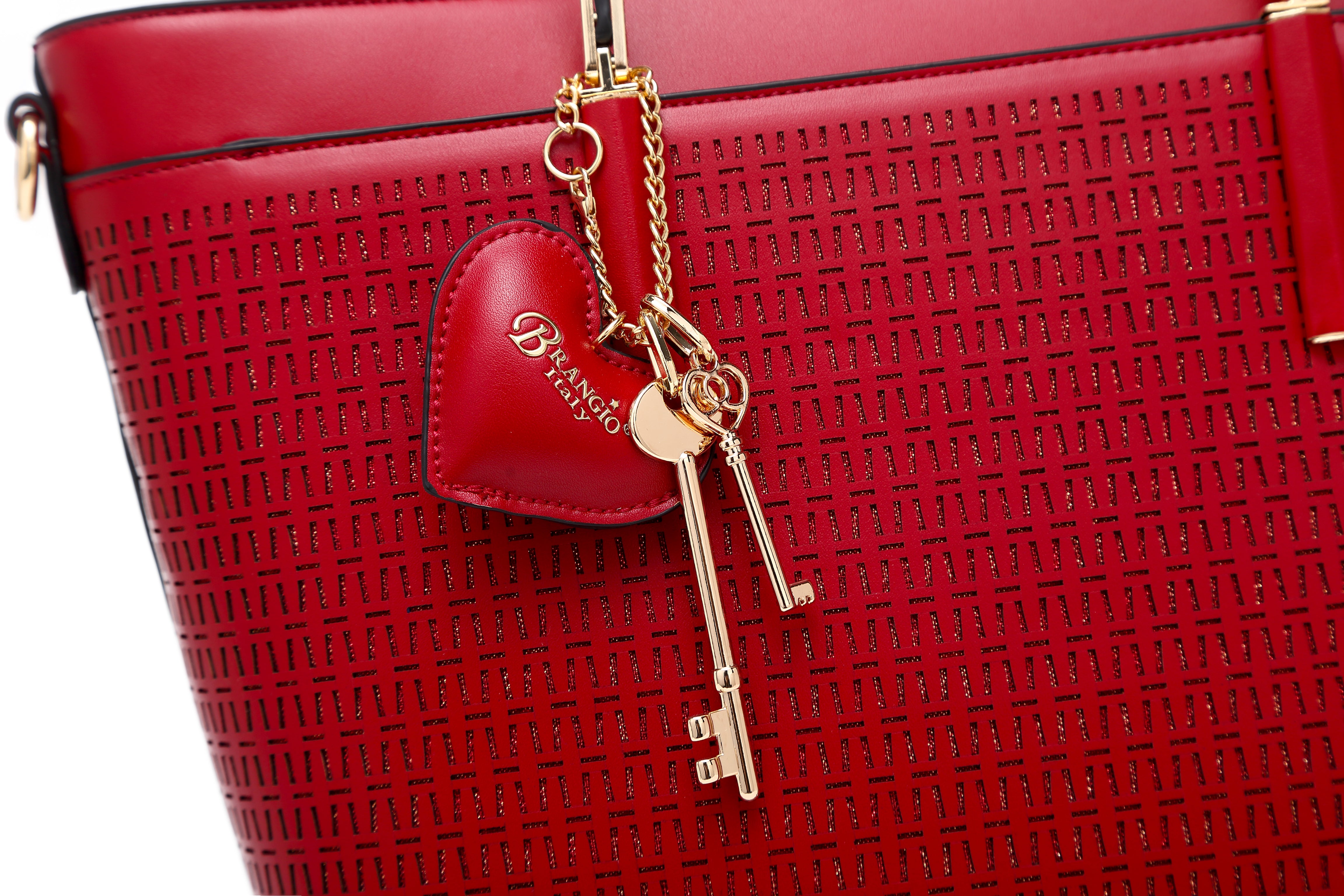 Sacred Love Crystal Handmade Fashion Tote Bag (Bag Only) - Brangio Italy Co.