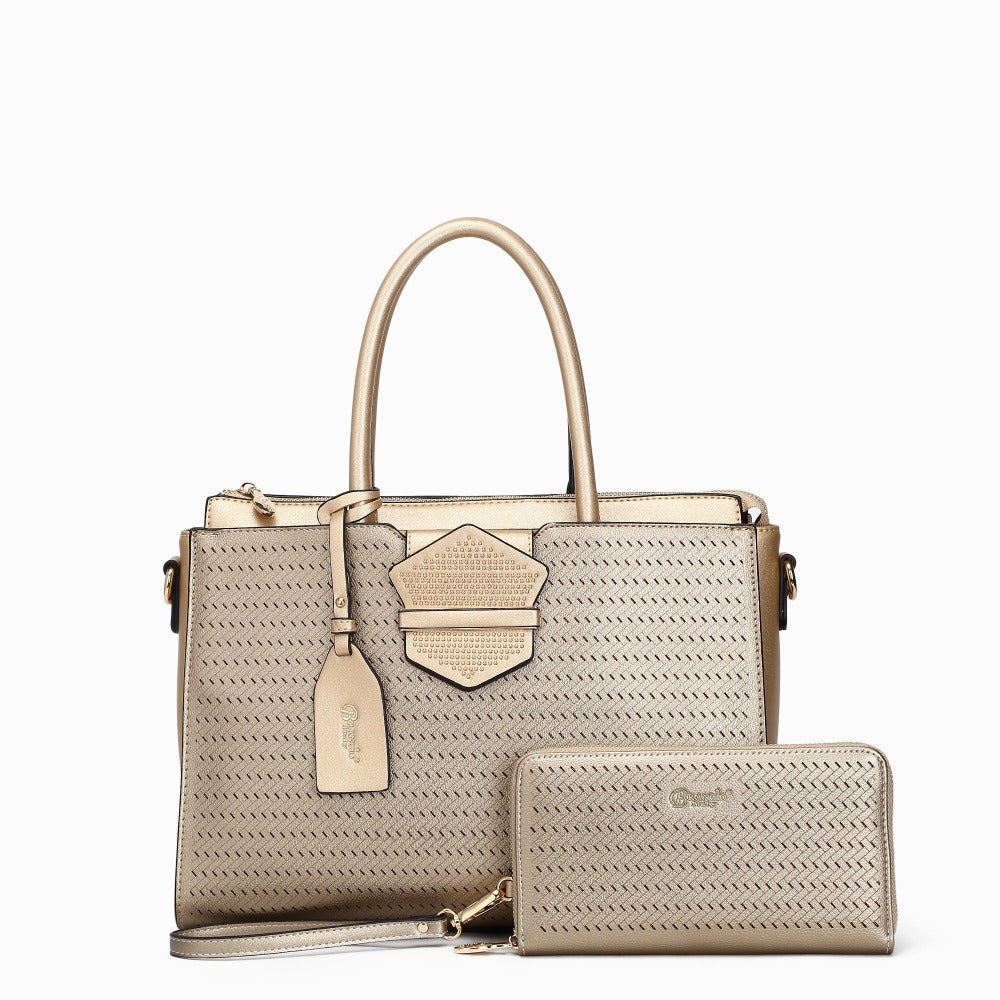 Chic Queen Handmade Medium Satchel - Brangio Italy Collections