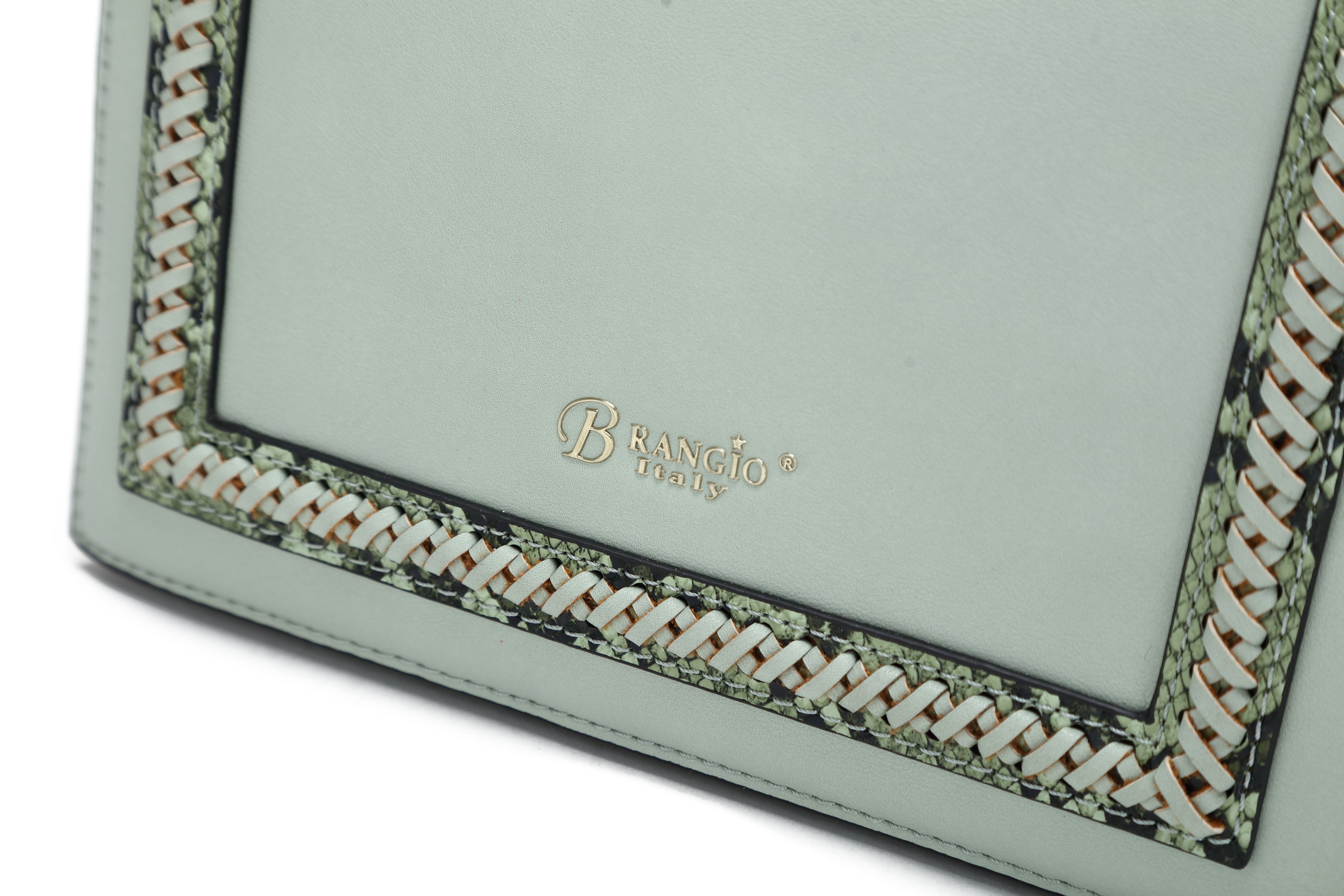 Brangio Italy Chain Shoulder Bag for Women - Designer Crossbody Purse