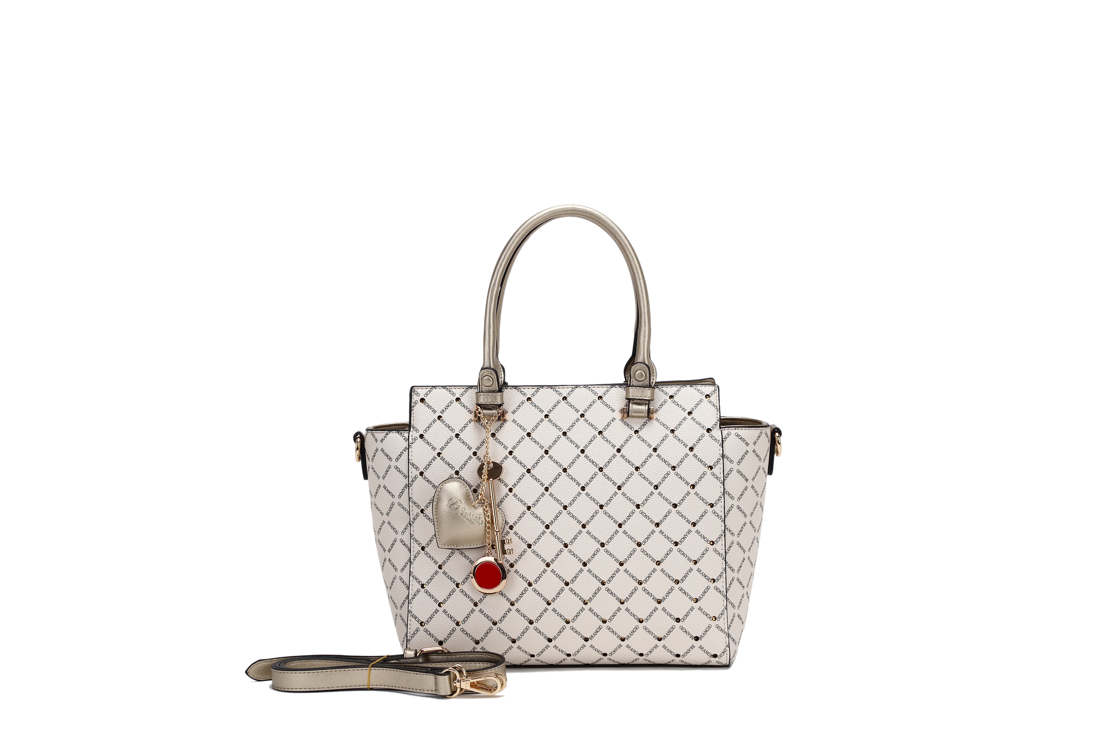 Ruby Soar Crystal Stud Work Travel Tote Bag