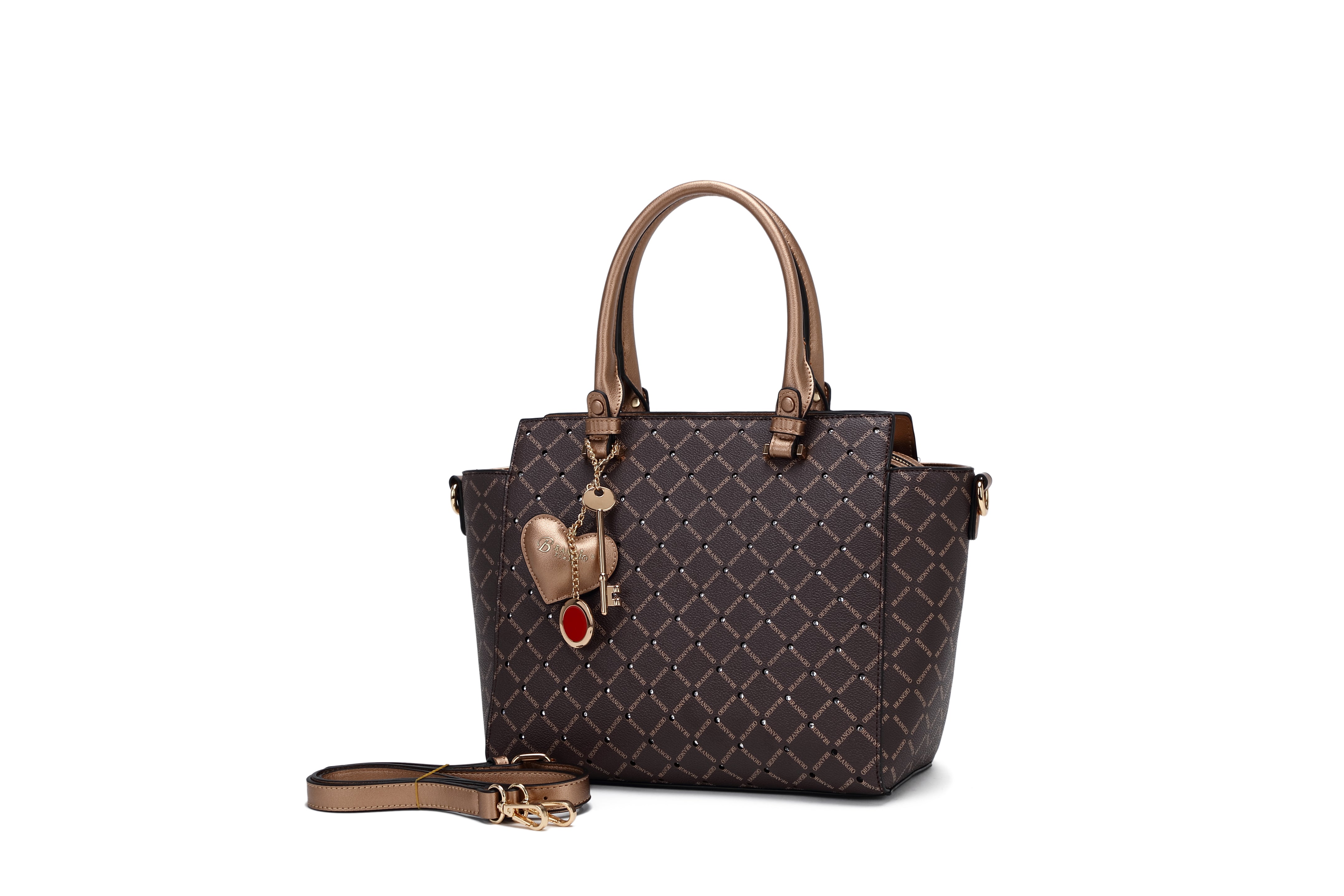 Ruby Soar Crystal Stud Work Travel Tote Bag