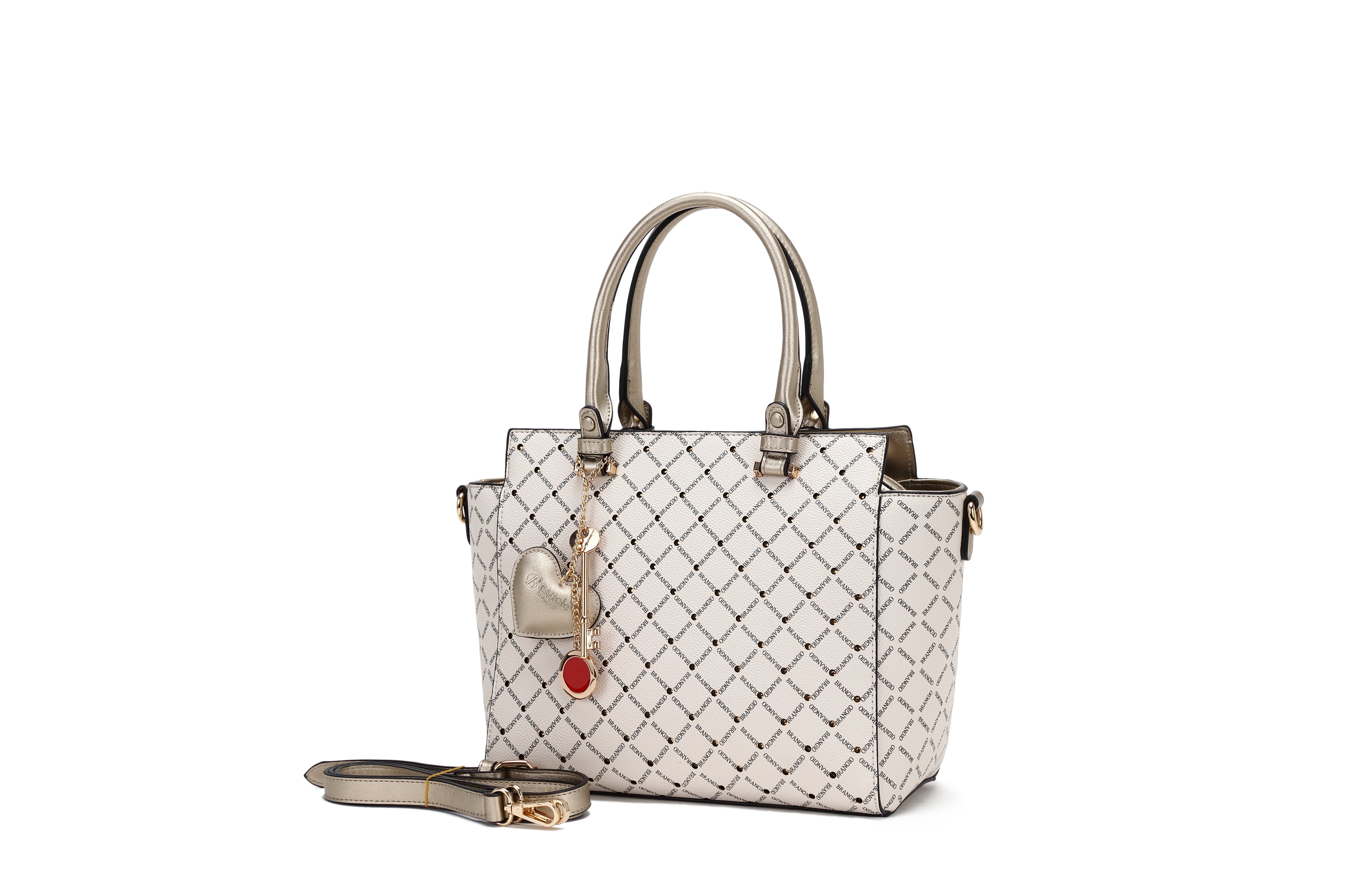 Ruby Soar Crystal Stud Work Travel Tote Bag