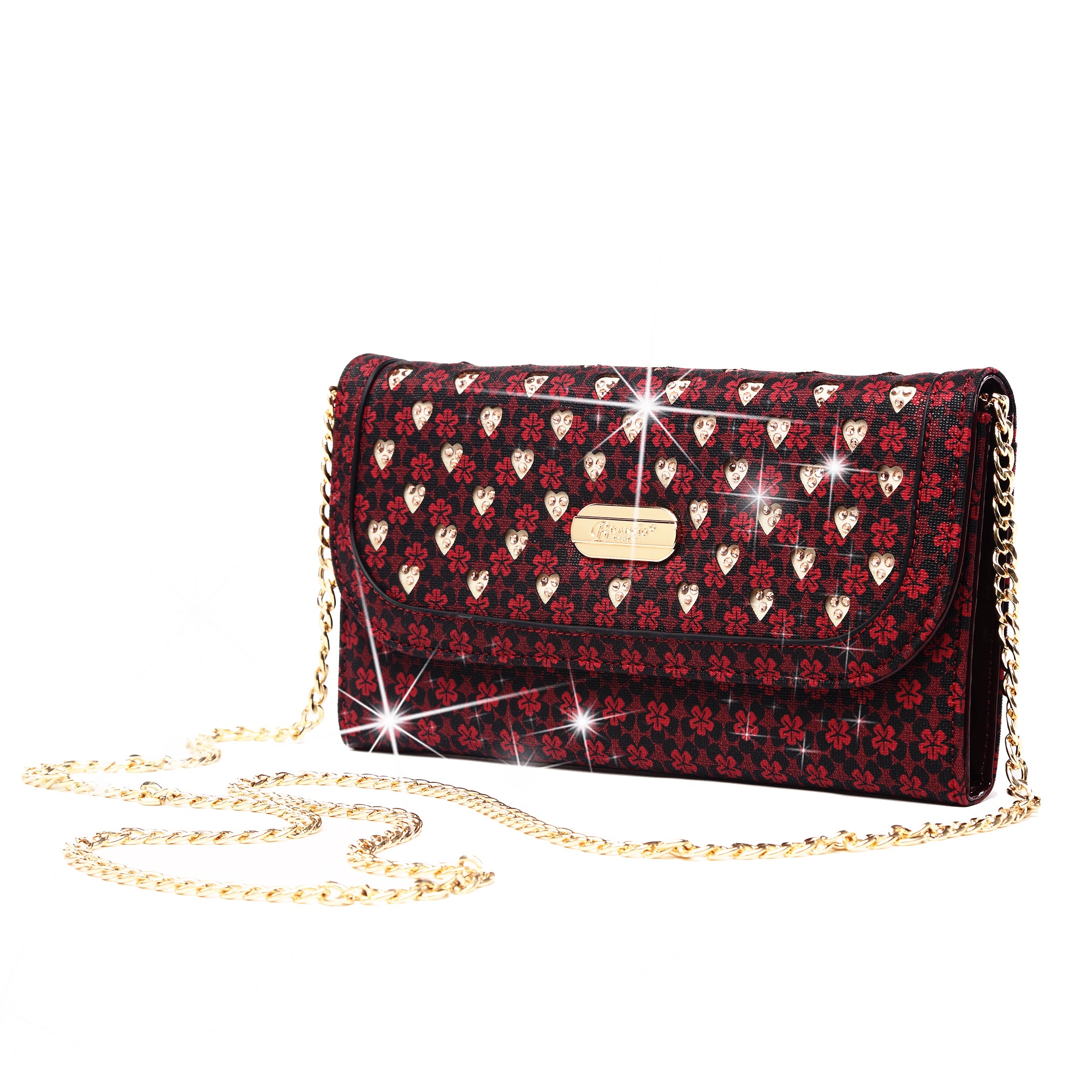 Galaxy Stars Clutch Womens Crossbody Bag With Shoulder Strap - Brangio Italy Co.