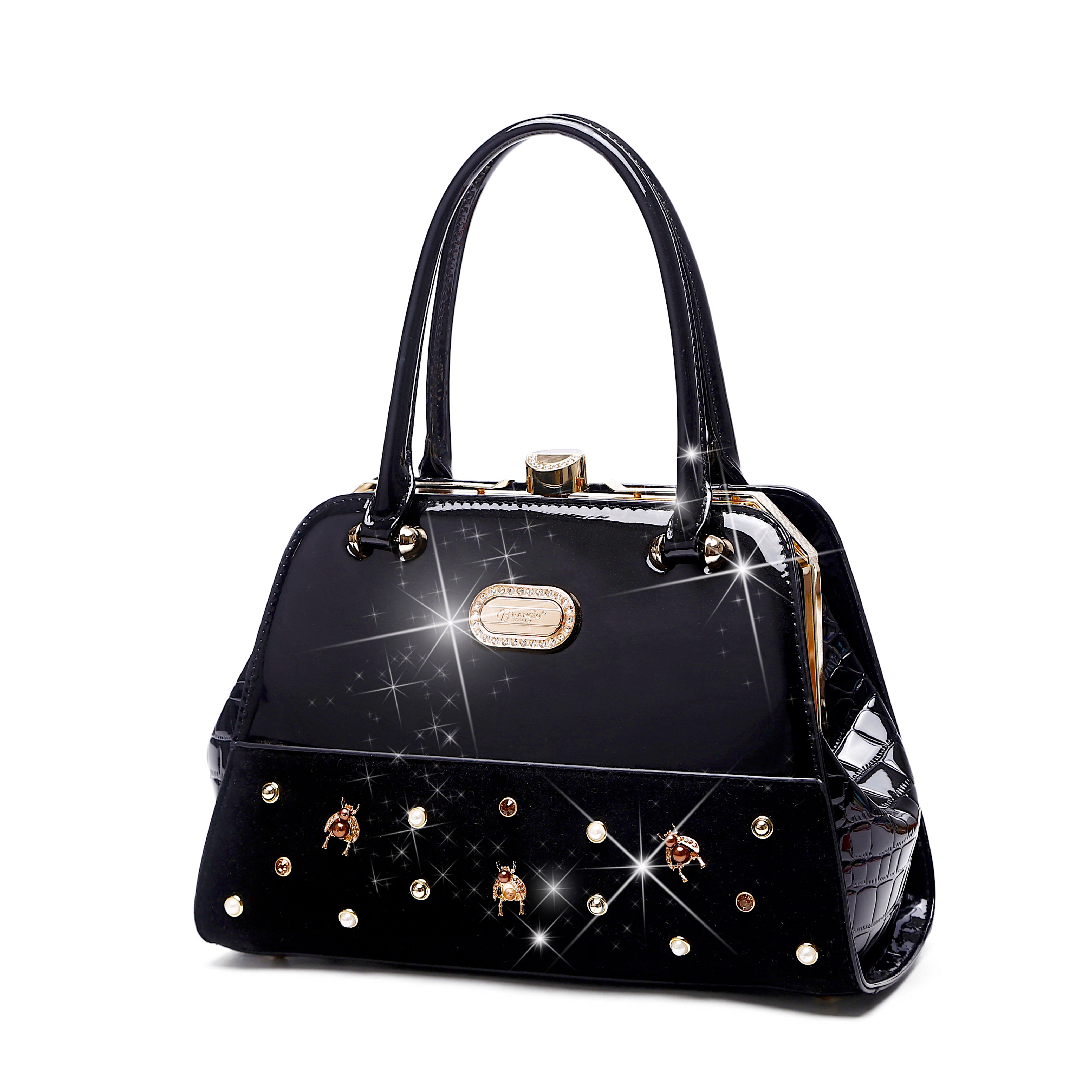 Honey Bee Adore Handmade Leather Shoulder Bag - Brangio Italy Co.