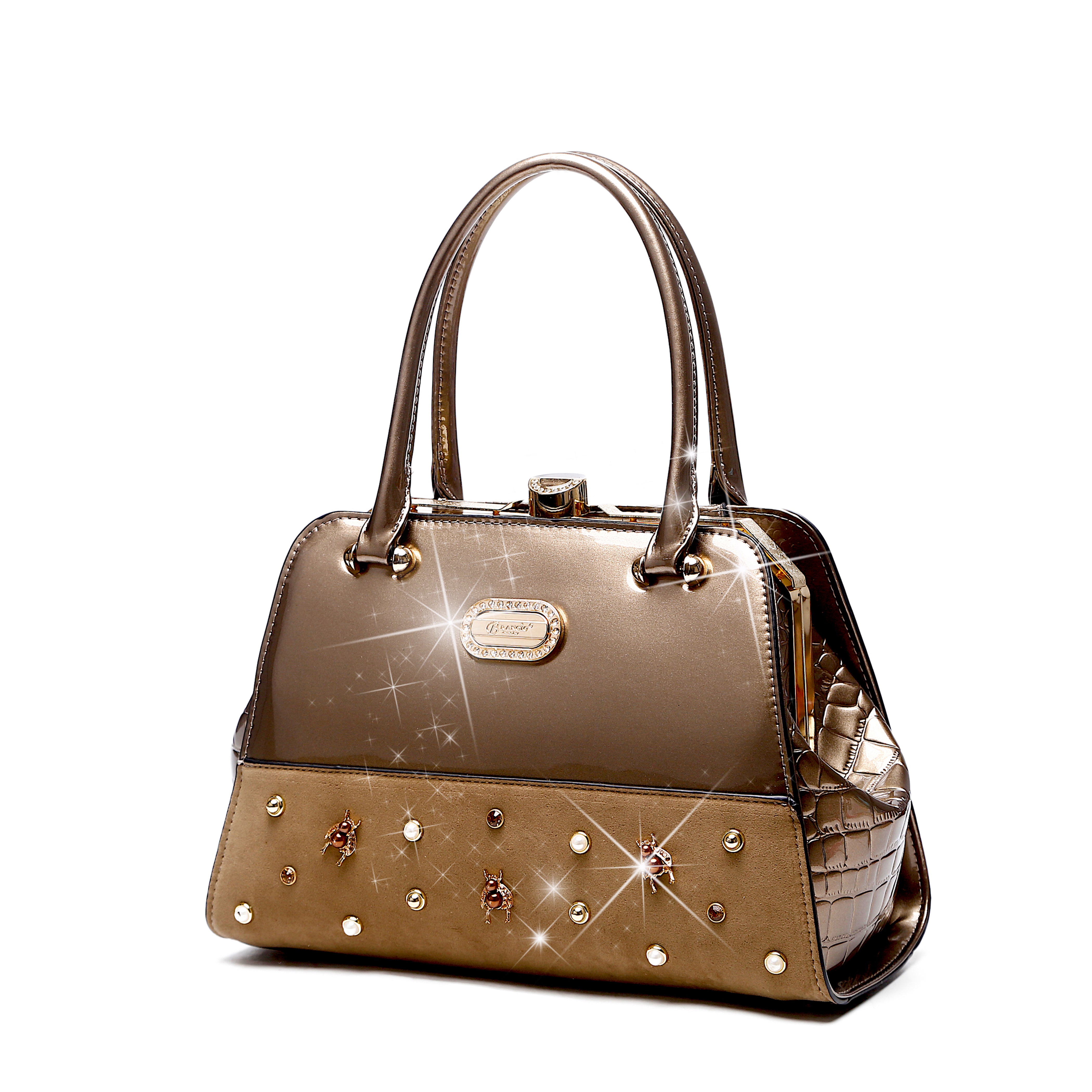 Honey Bee Adore Handmade Leather Shoulder Bag - Brangio Italy Co.